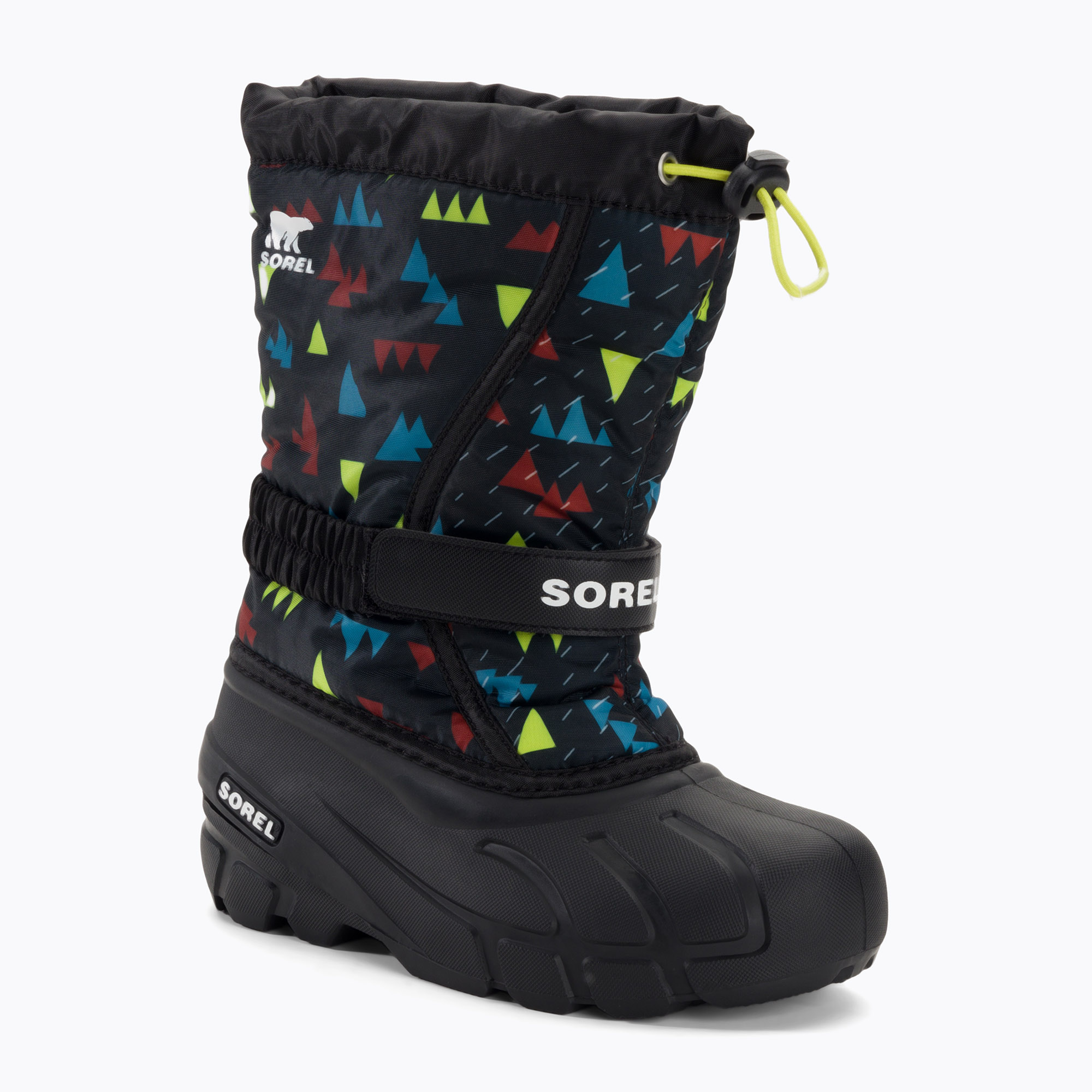 Children's trekking boots Sorel Flurry Print Boys black/black (37 EU)