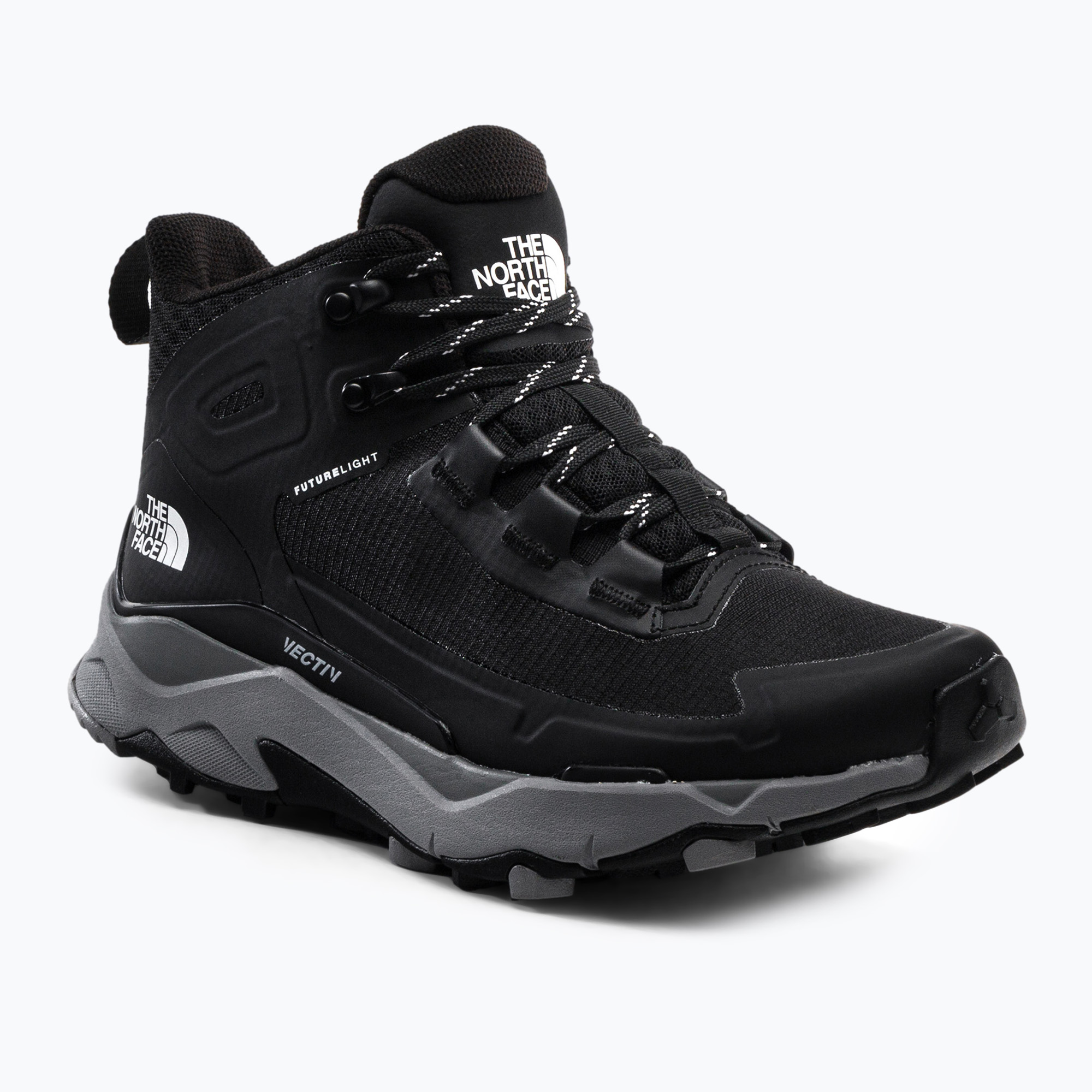 Women's trekking boots The North Face Vectiv Exploris Mid Futurelight black NF0A4T2VH231 (37.5 EU)