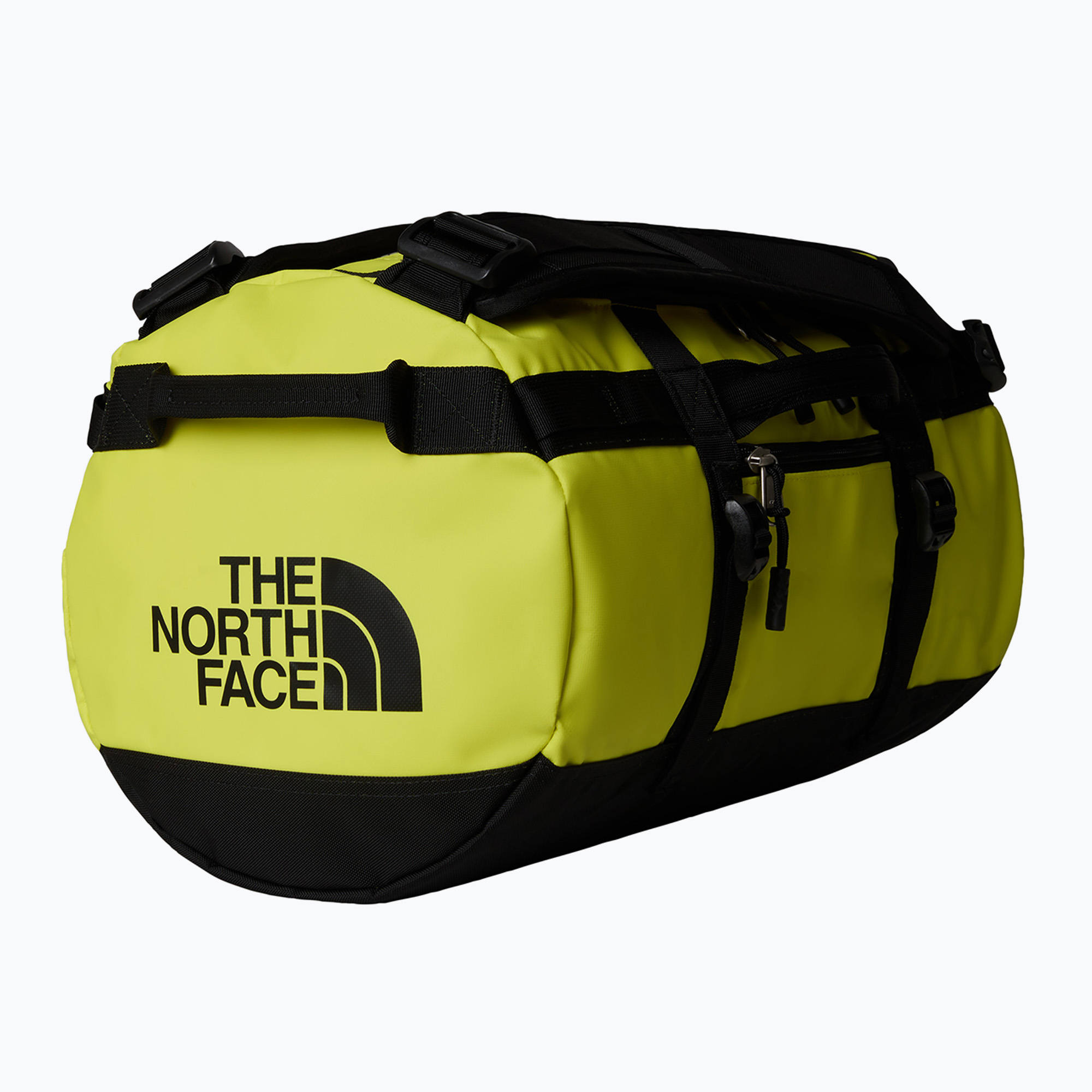The North Face Base Camp Duffel XS 31 l sulphur spring green/tnf black travel bag (XS)