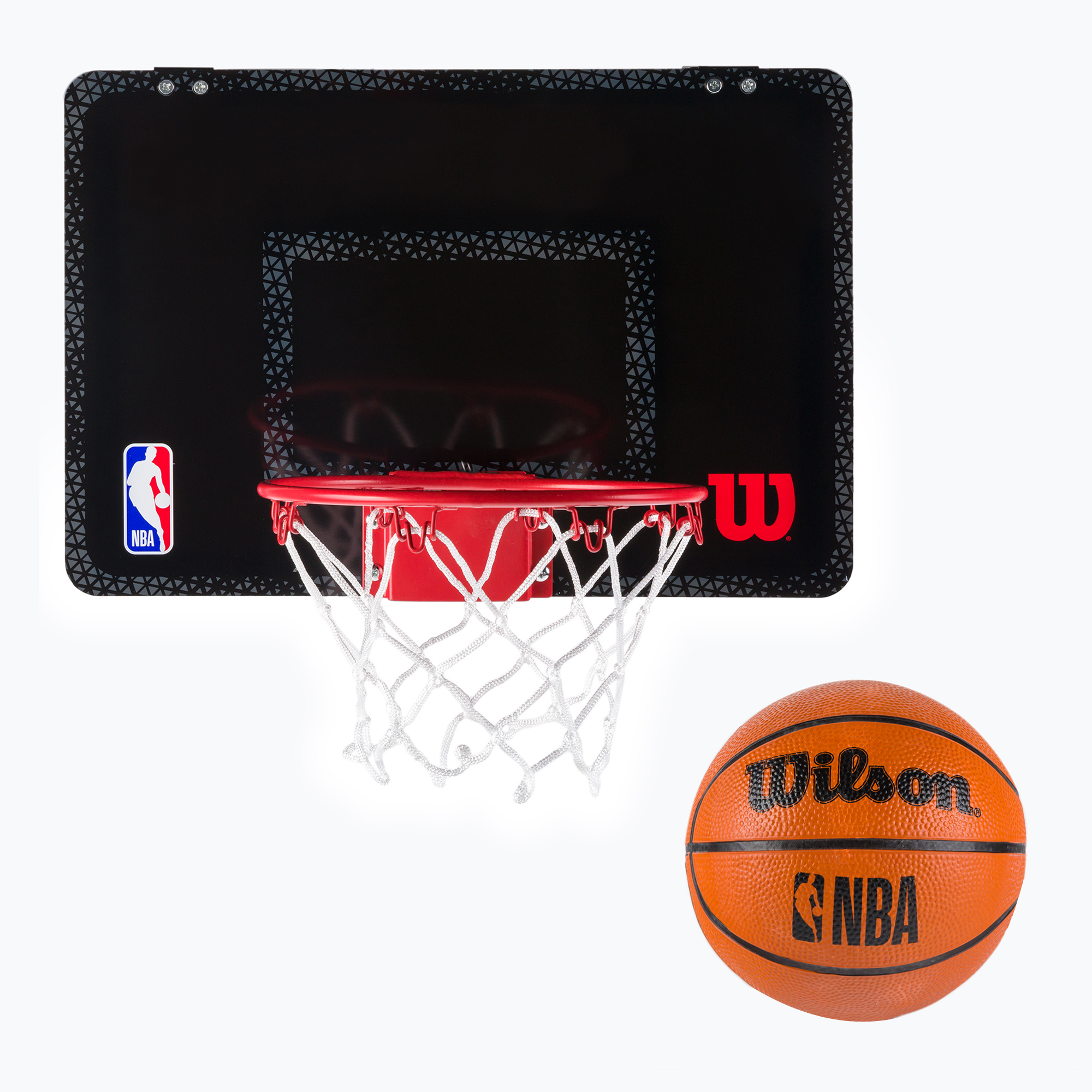 Wilson NBA Forge Team Mini Hoop basketball backboard black WTBA3001FRGNBA