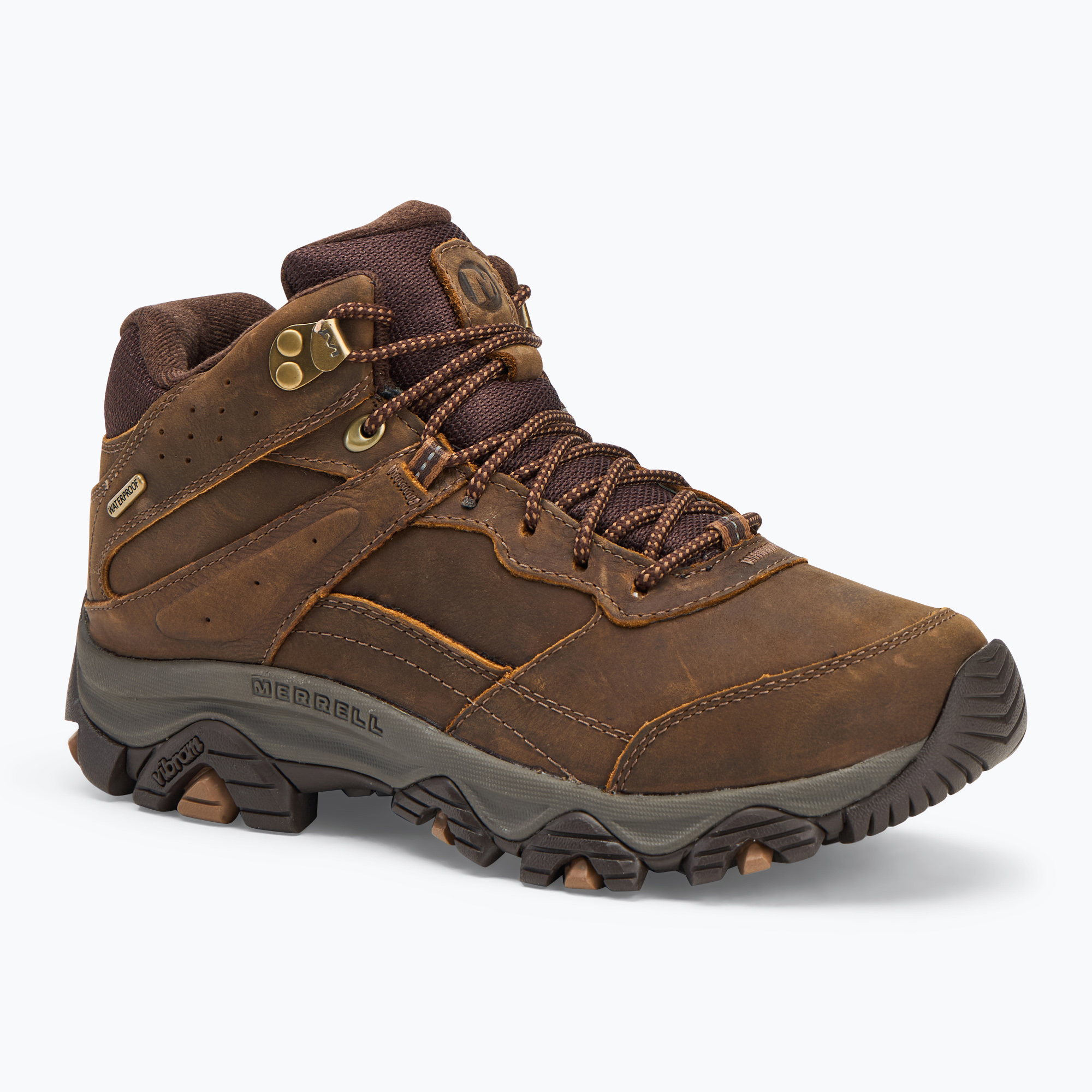 Men's hiking boots Merrell Moab Adventure 3 Mid WP earth (44 EU)