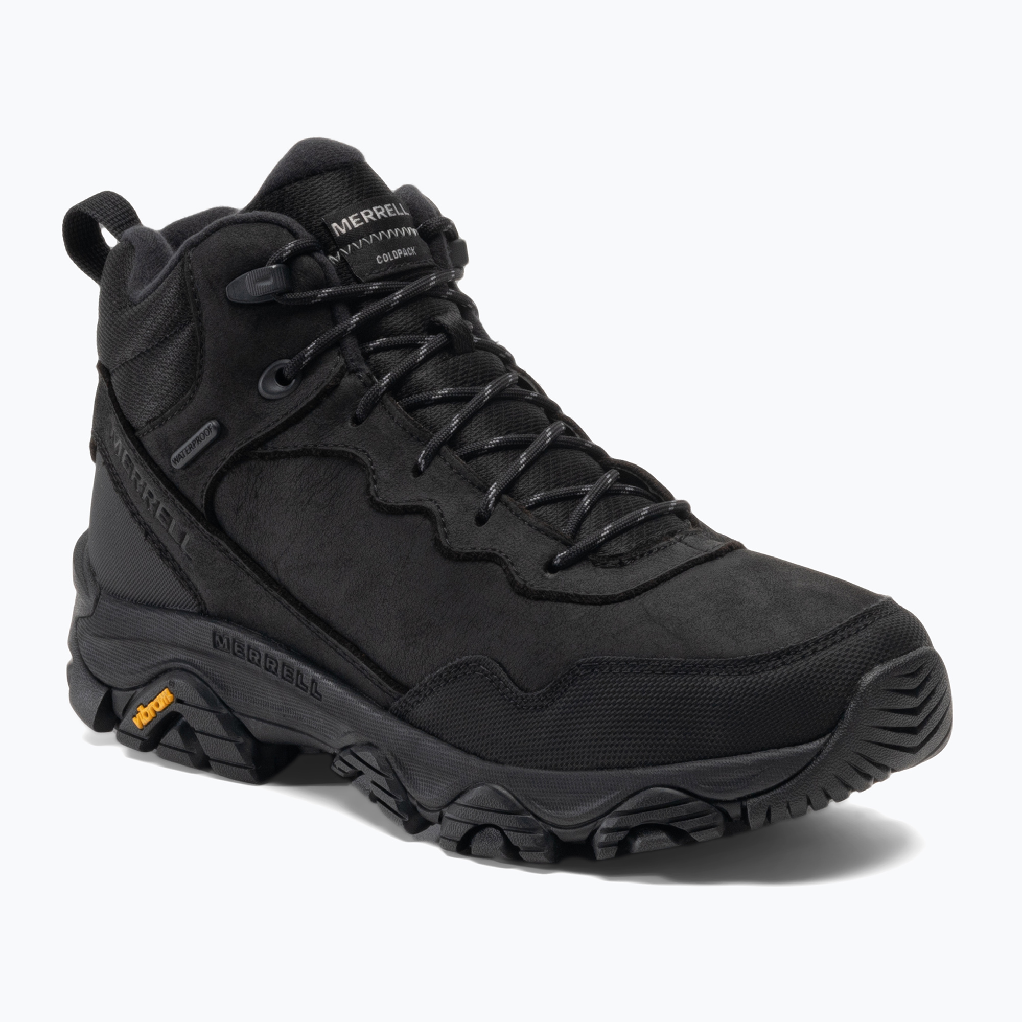 Men's hiking boots Merrell Coldpck 3 Thermo Mid WP black (45 EU)