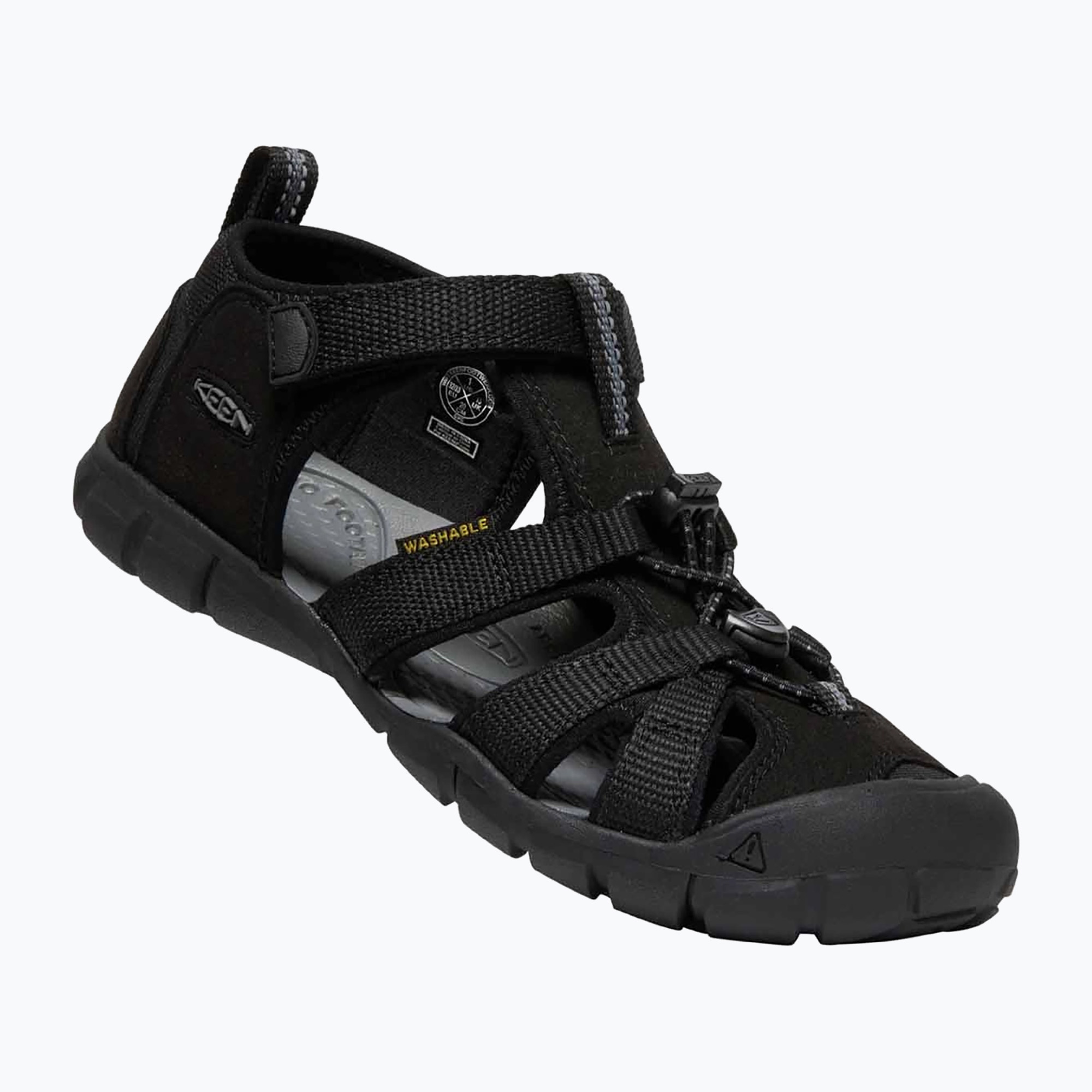 KEEN Seacamp II CNX junior sandals black/ grey (34 EU)