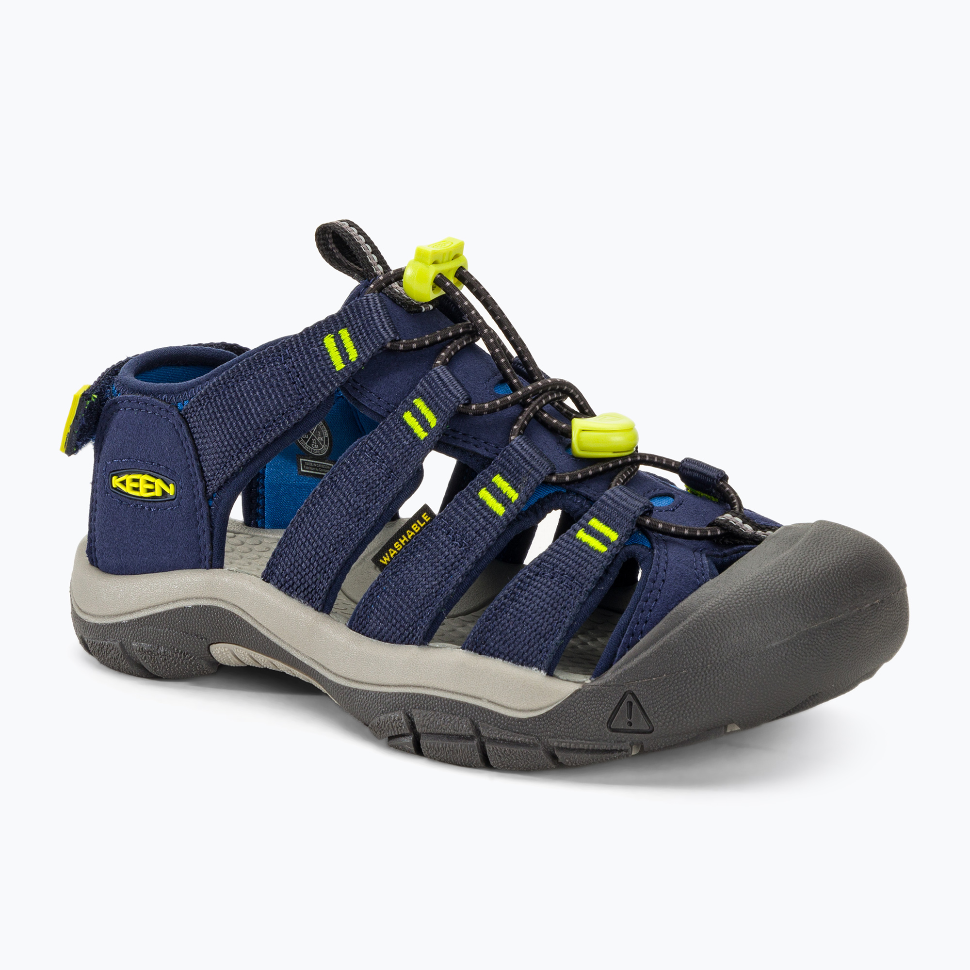 KEEN Newport Boundless navy academy/evening primrose junior sandals (34 EU)