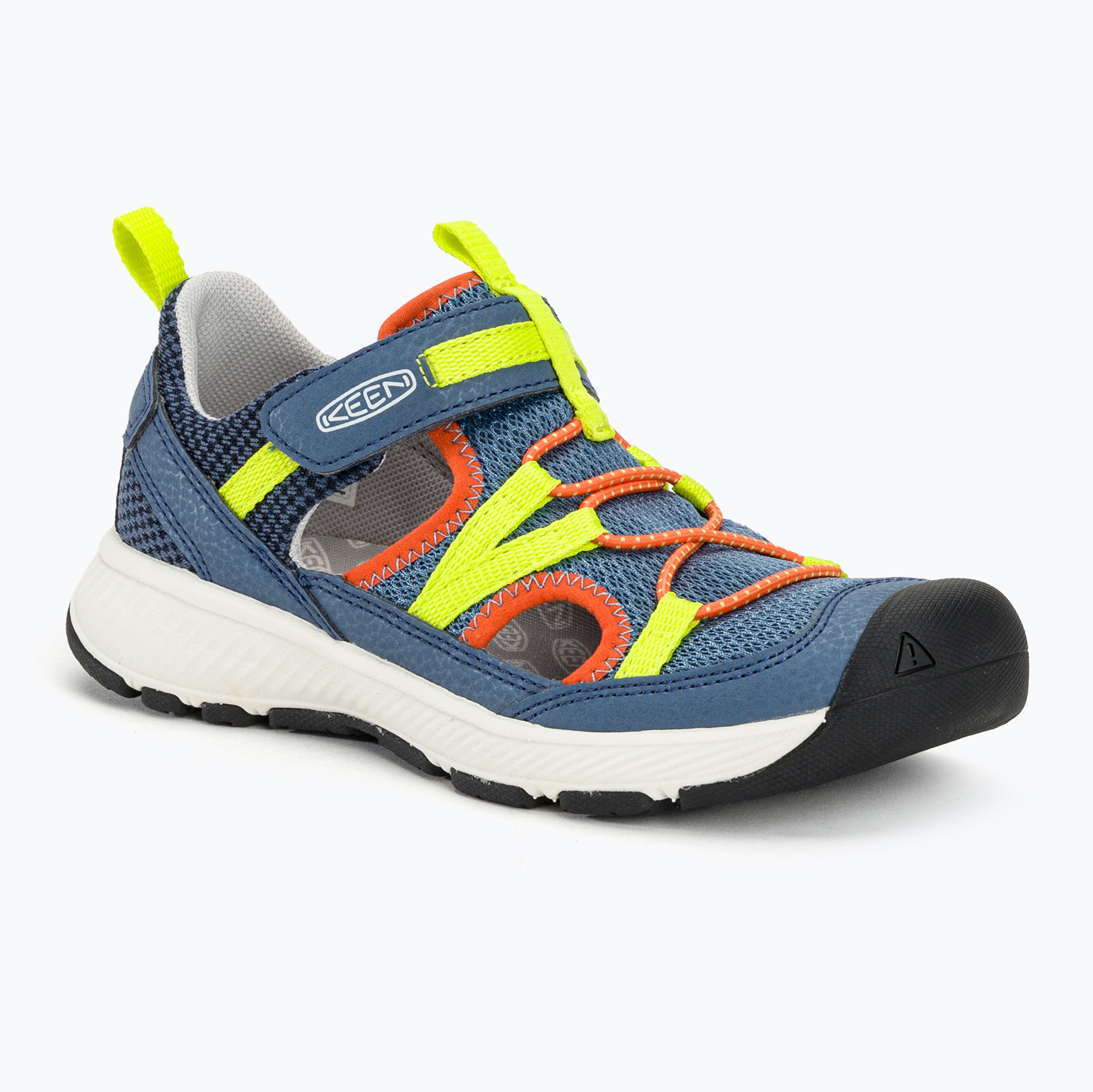 KEEN Motozoa vintage indigo/scarlet ibis children's sandals