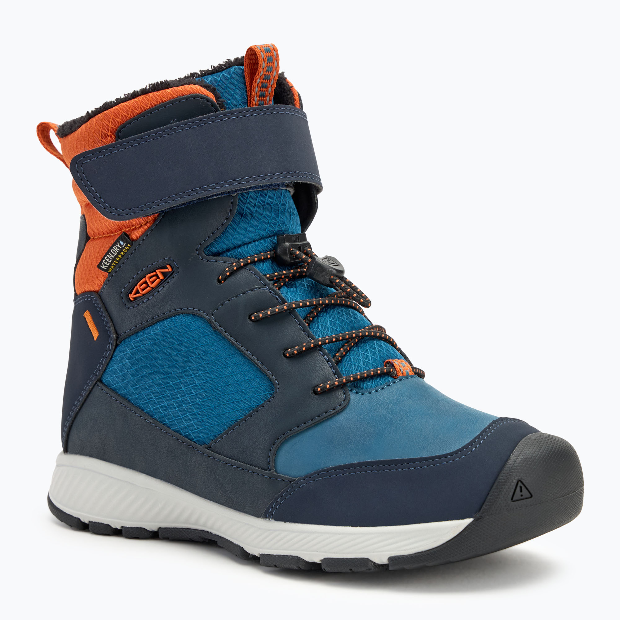 KEEN Skua Winter WP sky captain/gold flame junior snow boots (36 EU)