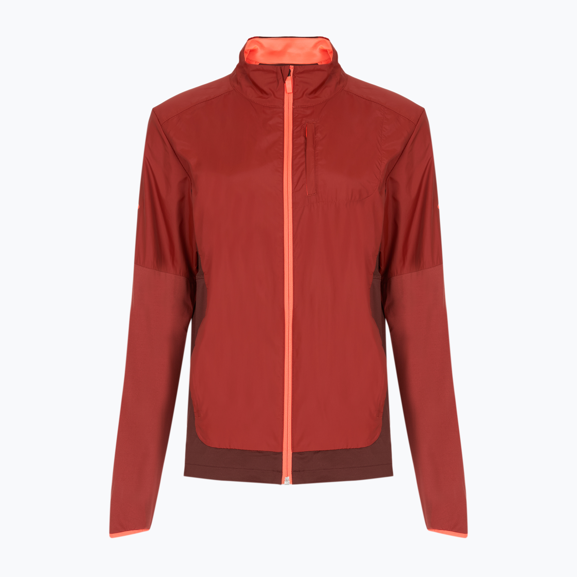 Men's Brooks Fusion Hybrid copper/run raisin running jacket (XL)