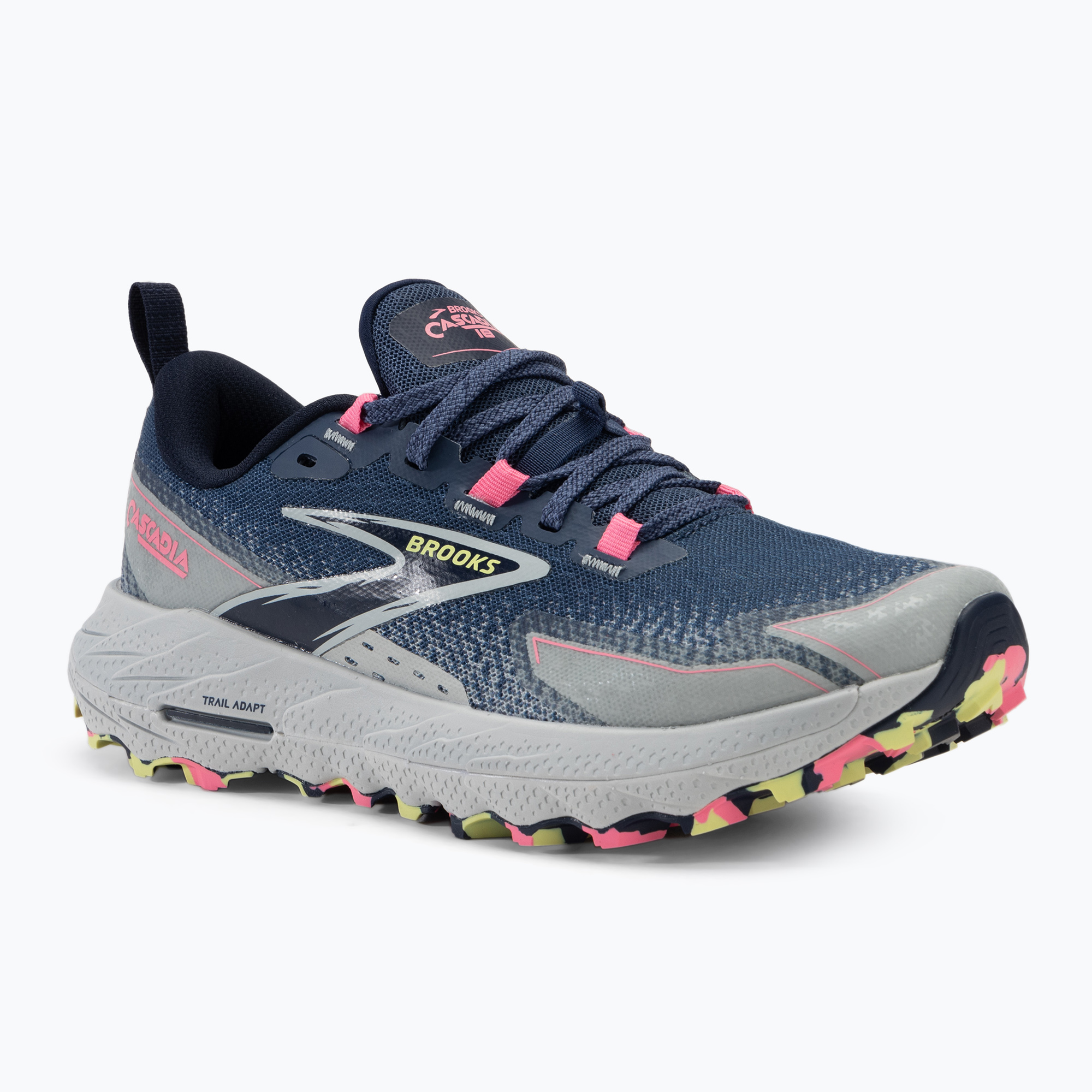Brooks Cascadia 18 women's running shoes oceana/pearl blue/pink (37.5 EU)