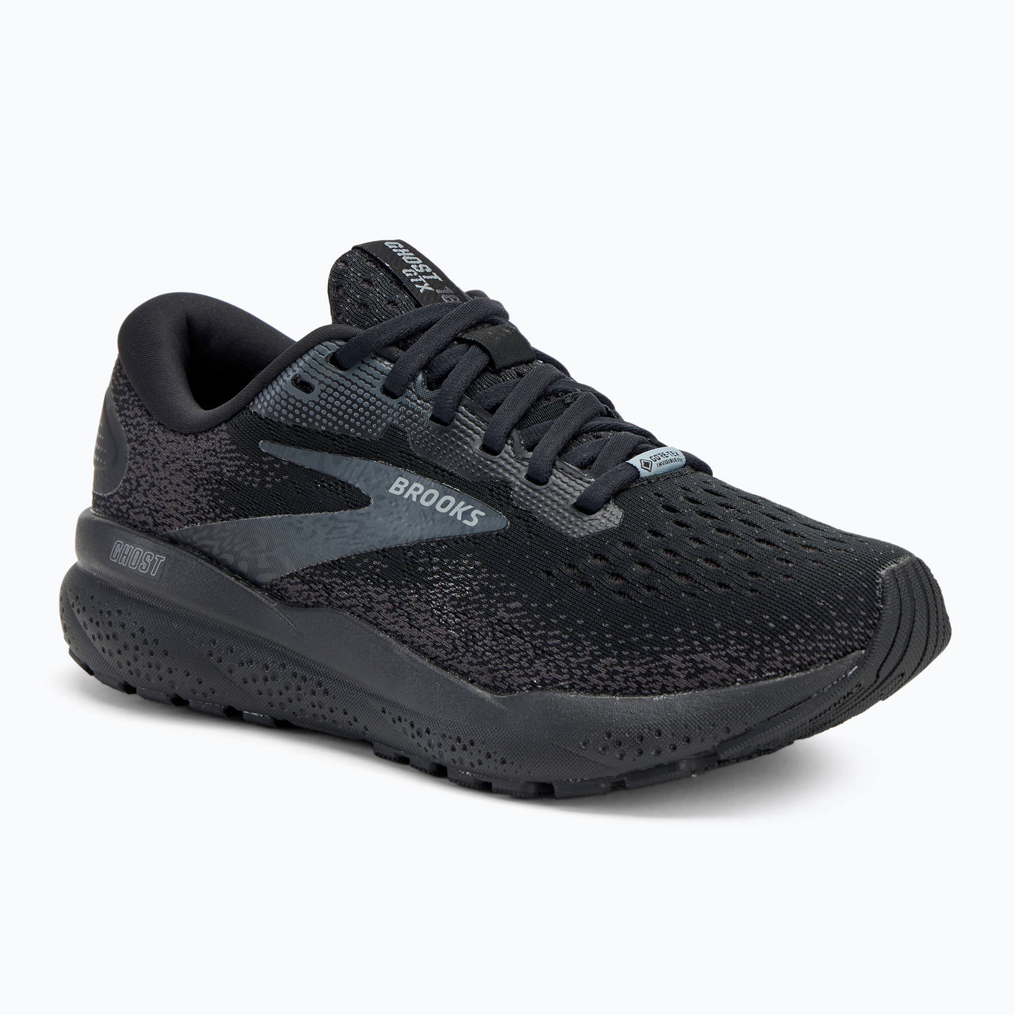 Women's running shoes Brooks Ghost 16 GTX black/black/ebony (40 EU)