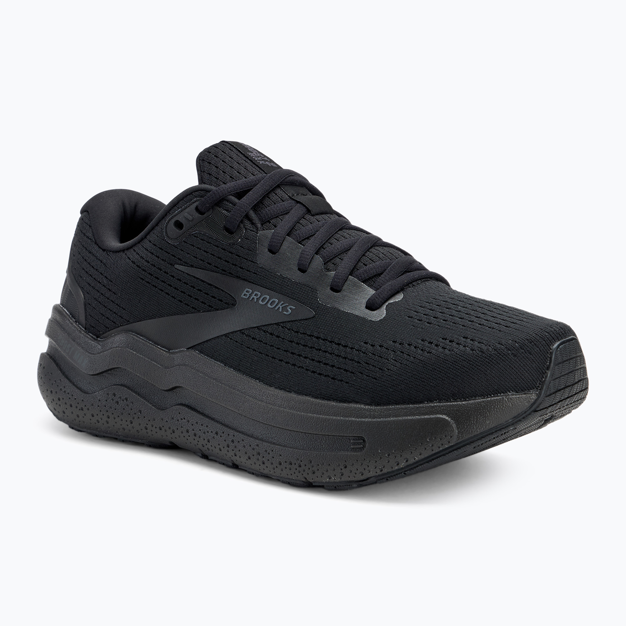 Brooks Ghost Max 2 men's running shoes black/black/ebony (46.5 EU)