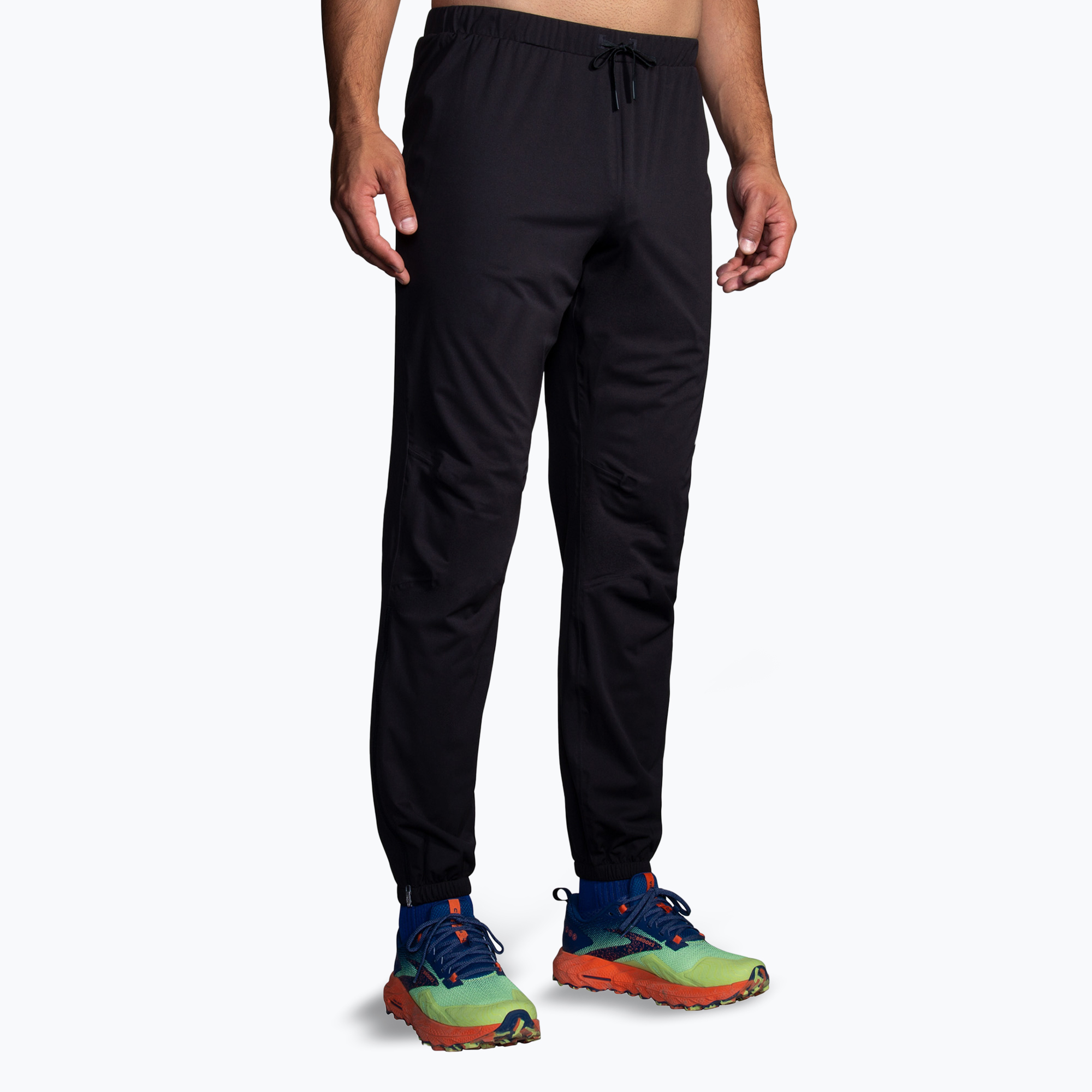Men's Brooks High Point Waterproof running trousers black (M)