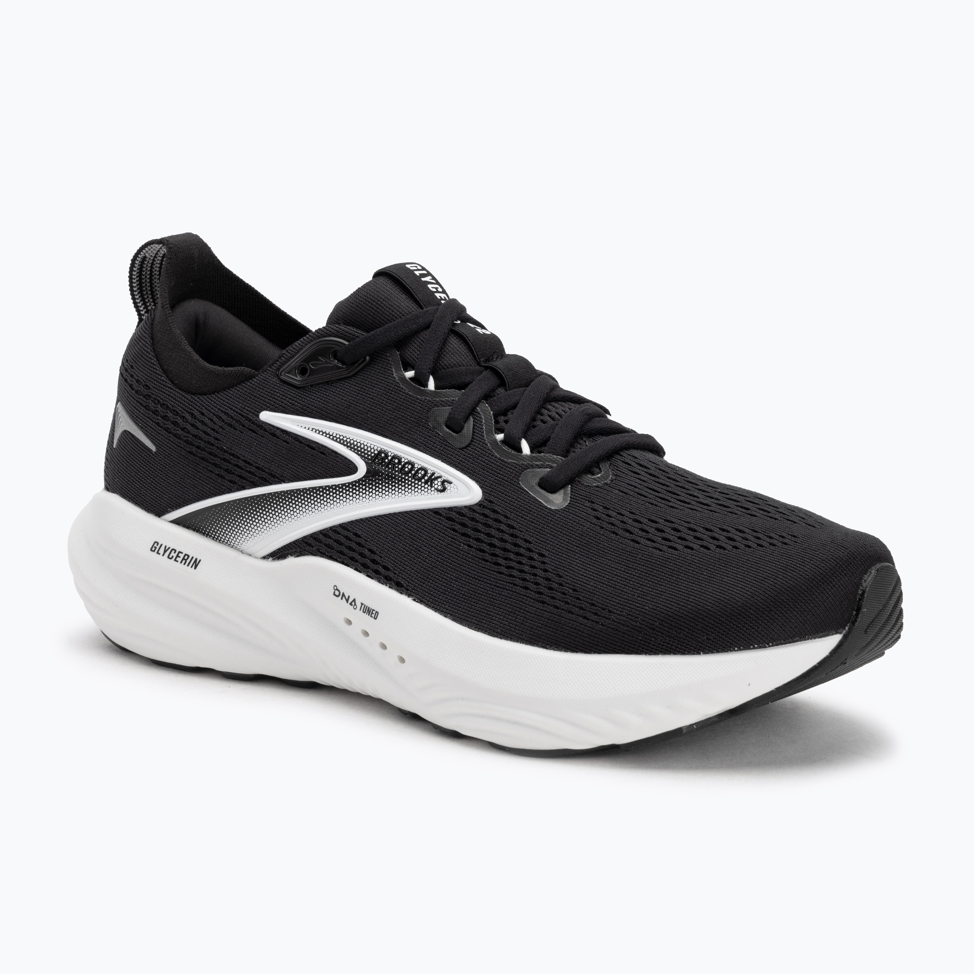 Men's running shoes Brooks Glycerin 22 black/grey/white (42 EU)