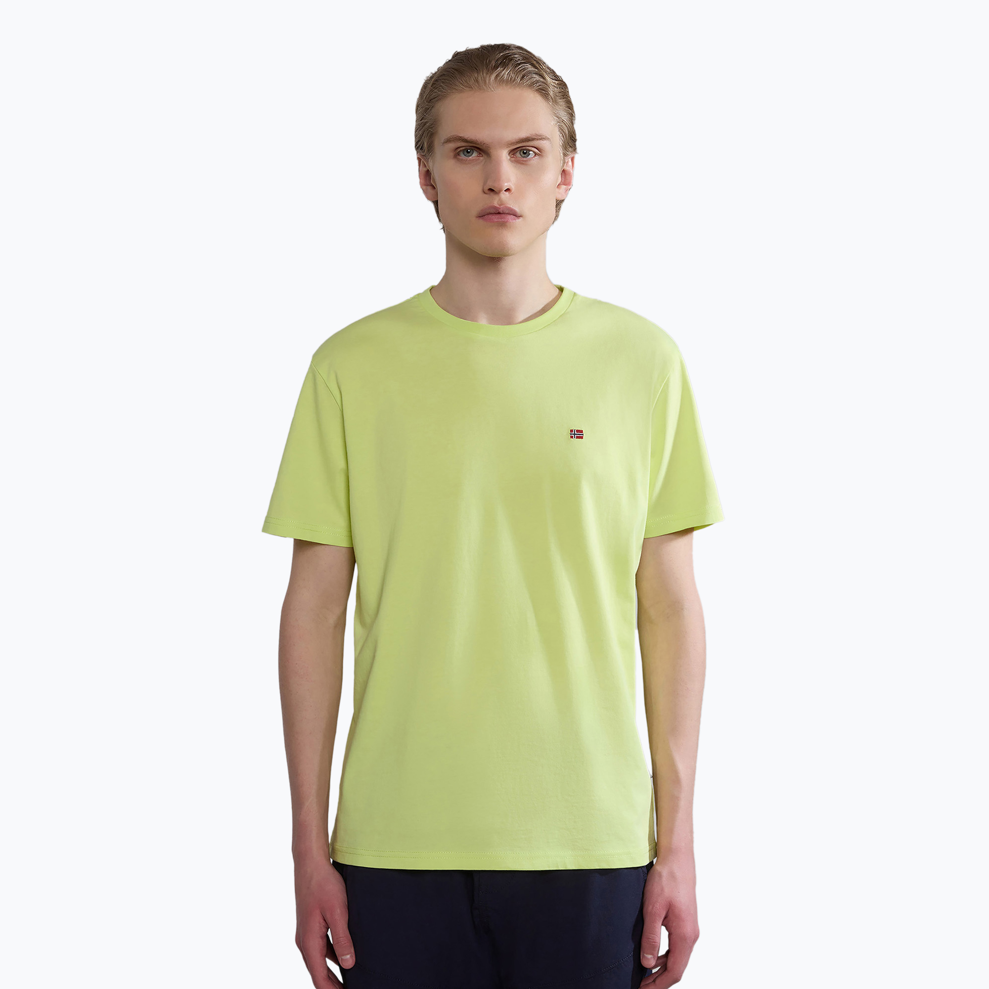 Men's Napapijri Salis yellow sunny t-shirt (S)