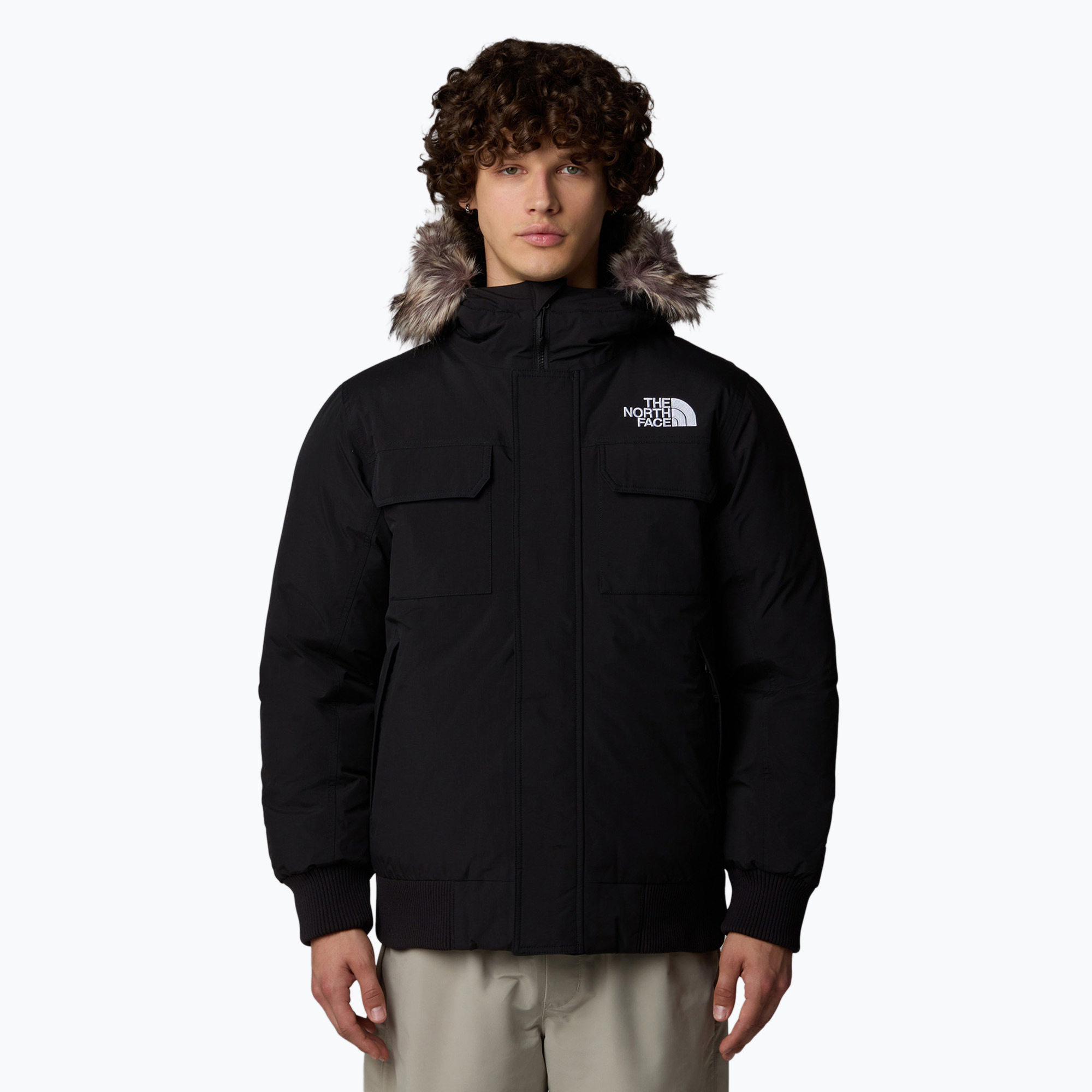 Men's down jacket The North Face Mcmurdo Bomber black (M)