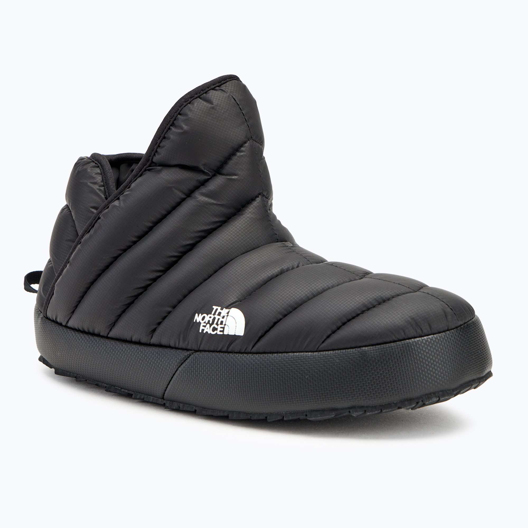 Men's winter slippers The North Face Thermoball Traction Bootie black / white