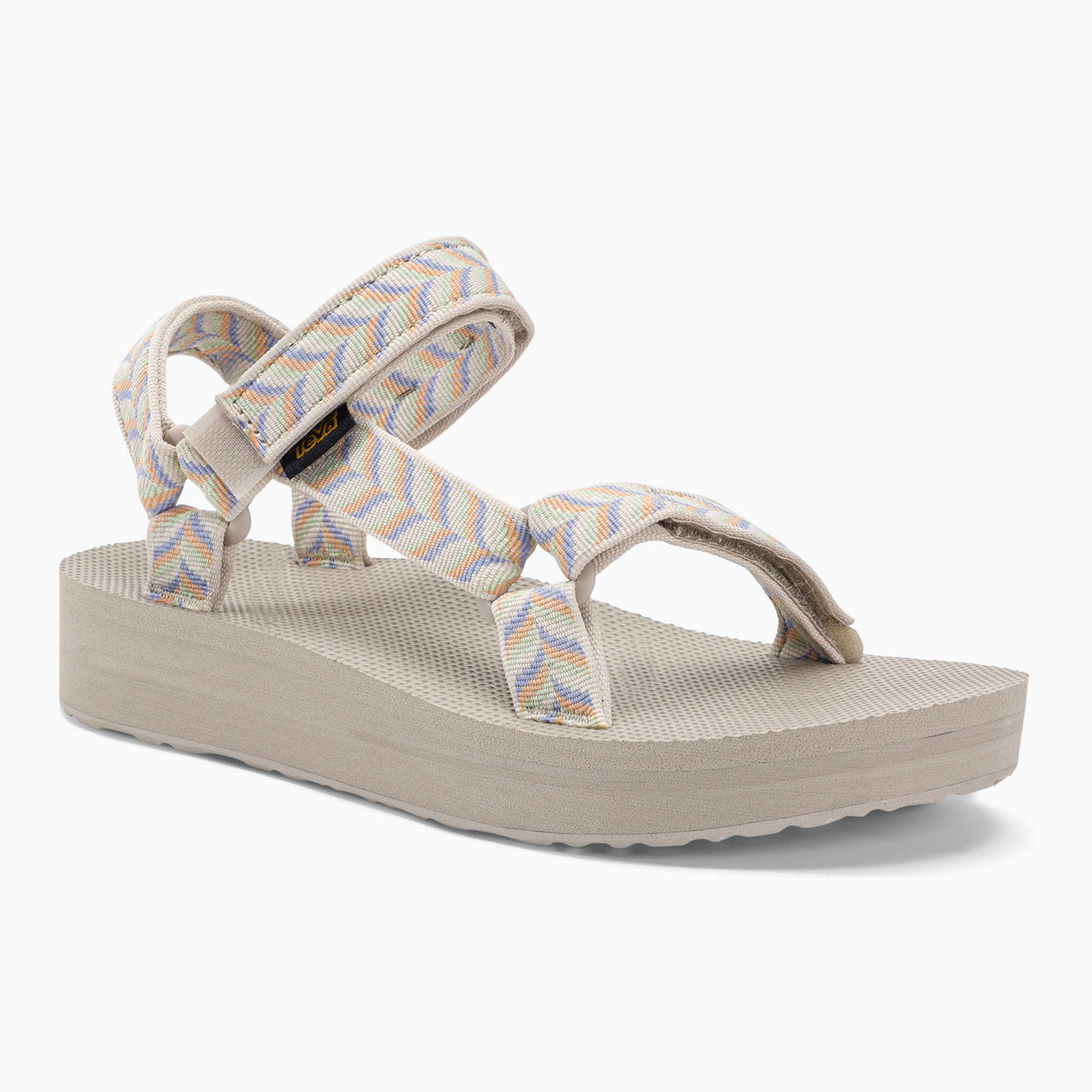 Teva Midform Universal retro geometric birch women's hiking sandals (42 (11 US))