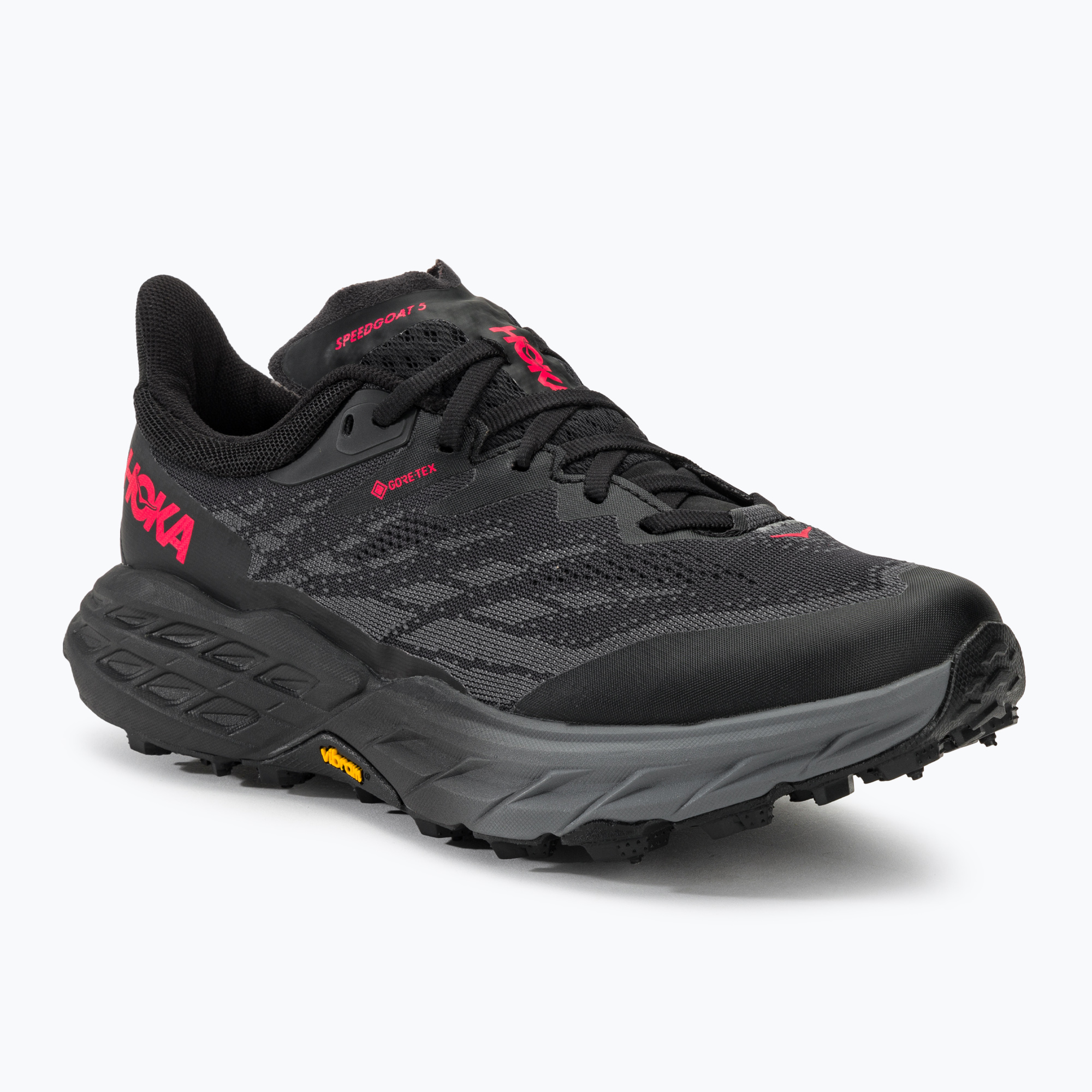 Women's running shoes HOKA Speedgoat 5 GTX Spike black/black (39 1/3 EU)