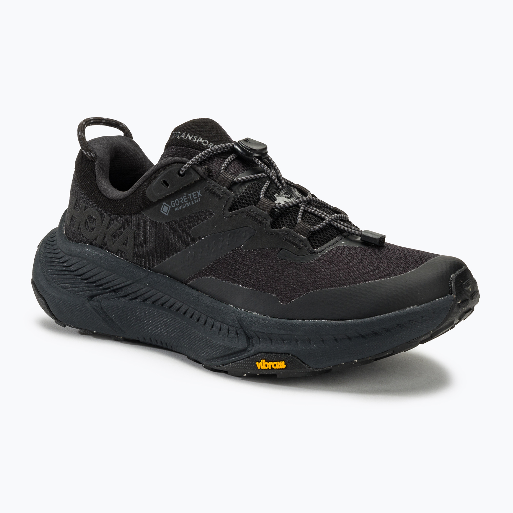 Women's running shoes HOKA Transport GTX black/black (38 EU)