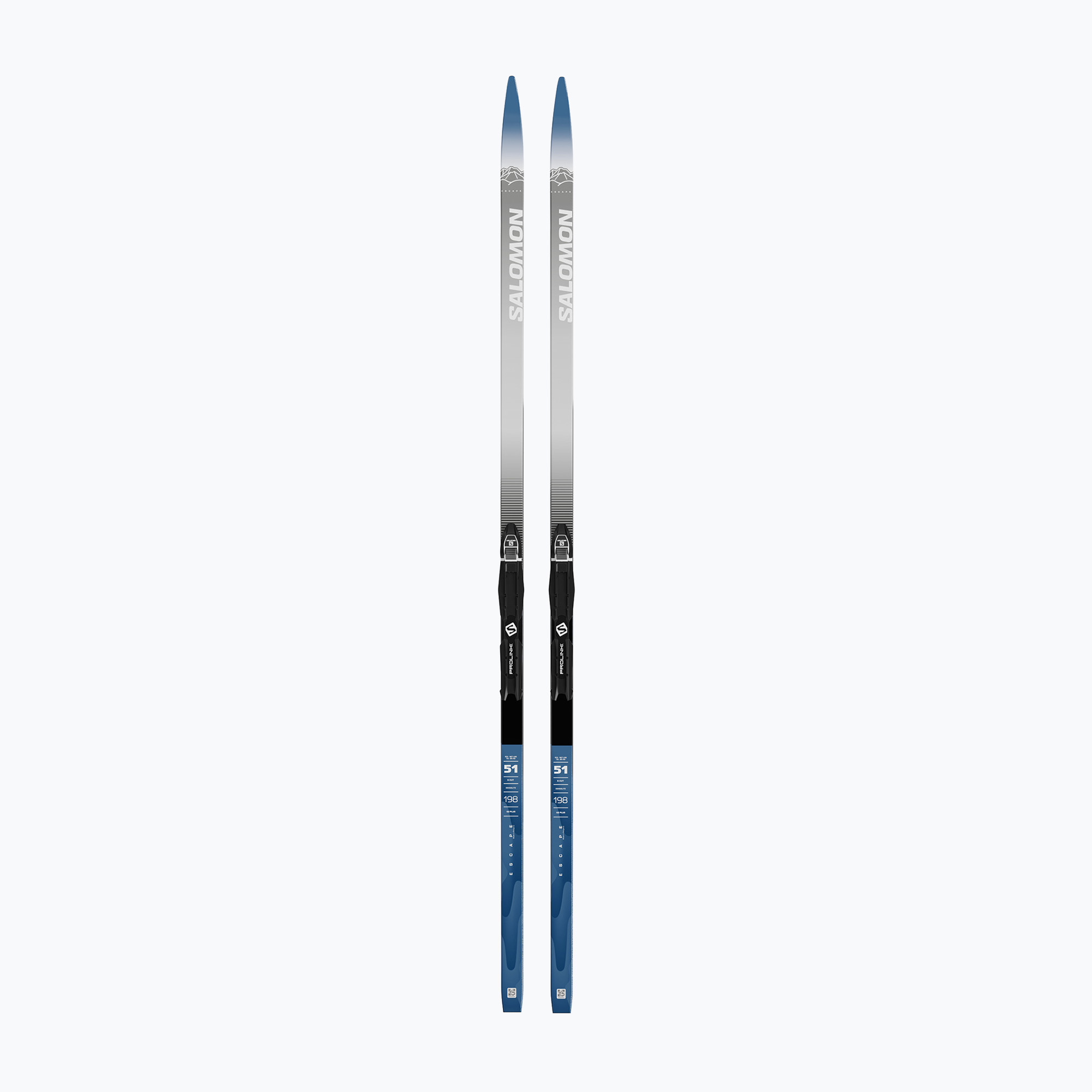 Salomon Escape 51 Plus PM cross-country ski + Prolink Acces Classic binding (182 cm)
