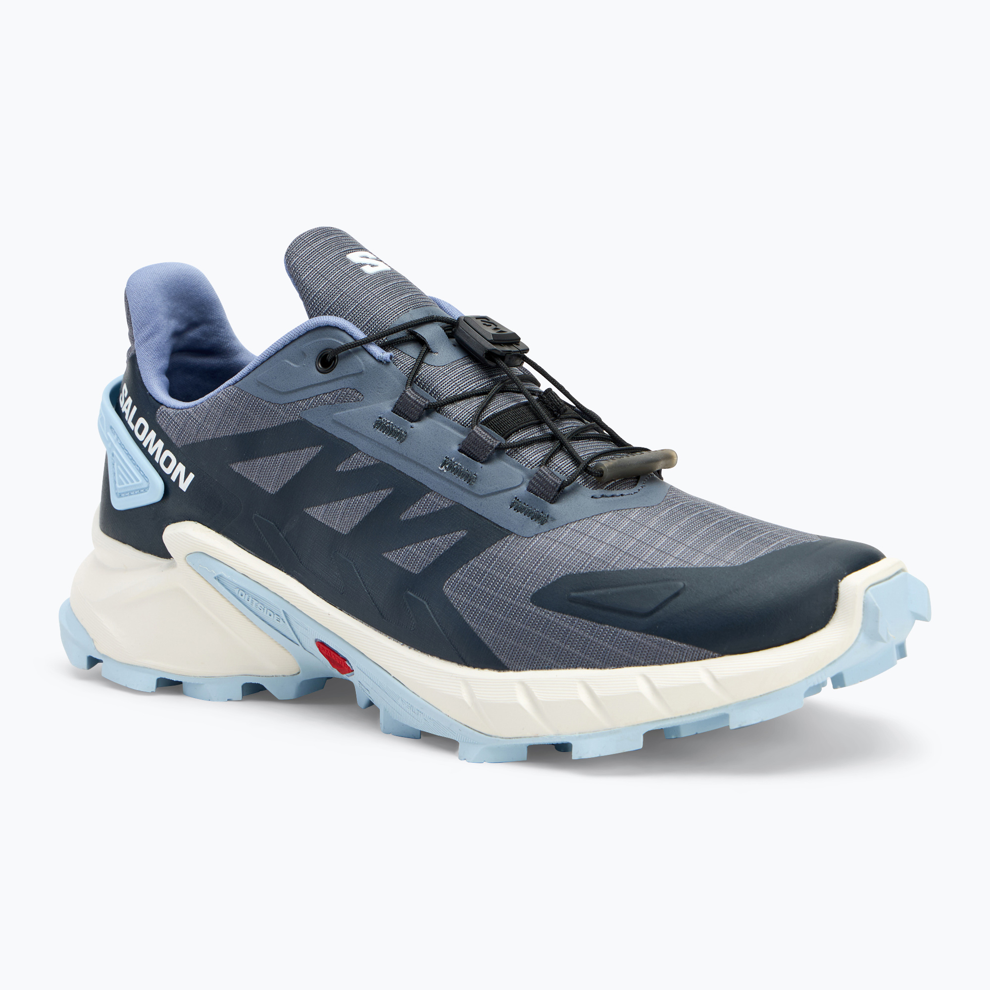 Salomon Supercross 4 women's running shoes grisaille/white/cashmere blue (38 EU)