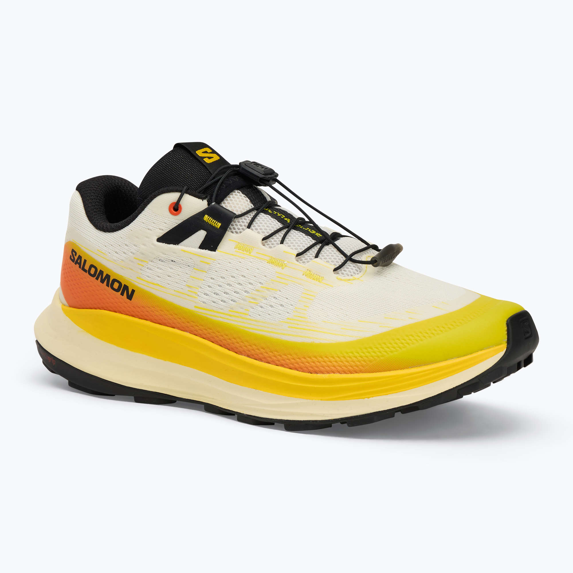 Men's Salomon Ultra Glide 2 running shoe vanilla ice/sulphur spring/dragon fire (41 1/3 EU)