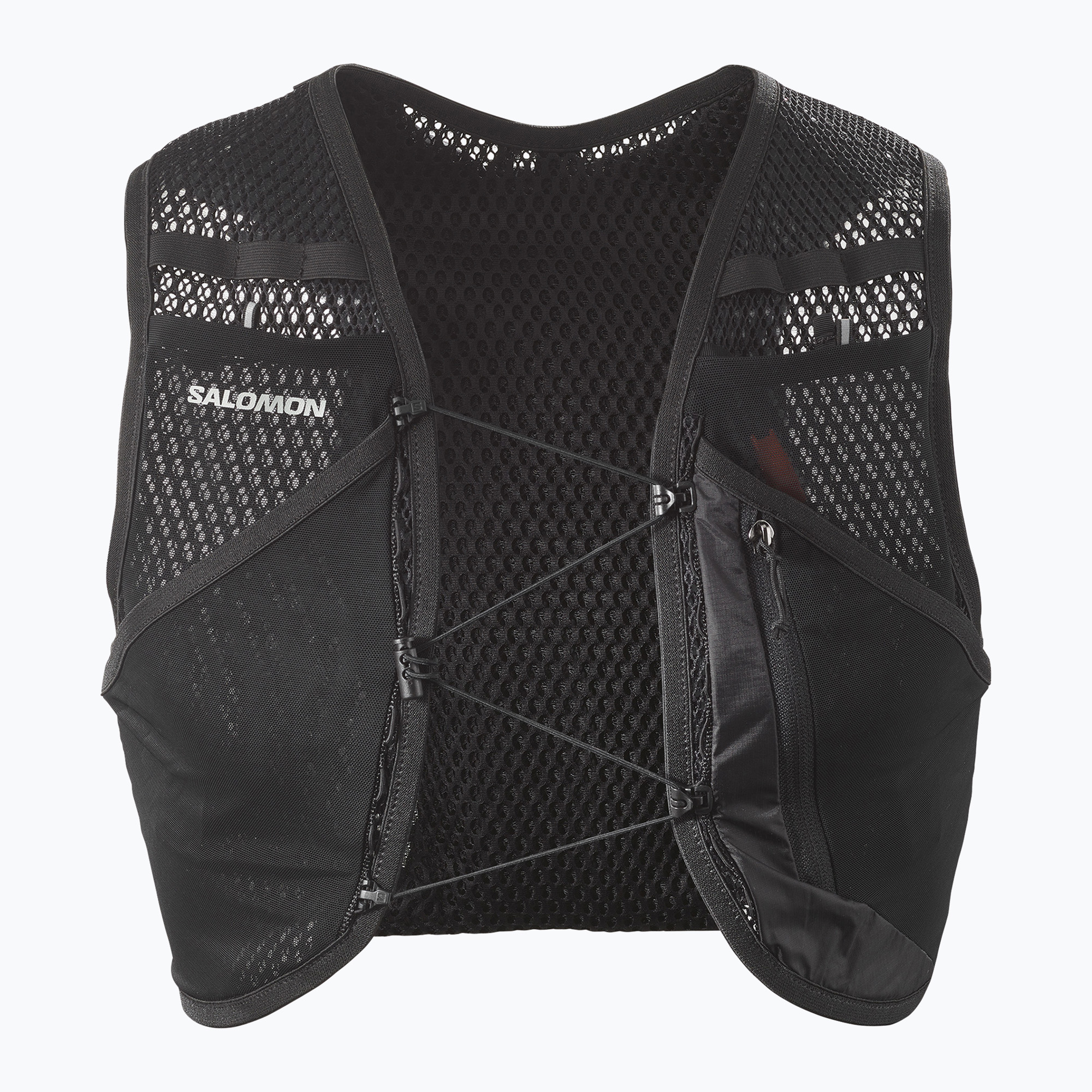Salomon Active Skin 4 No Flasks running waistcoat black/metal