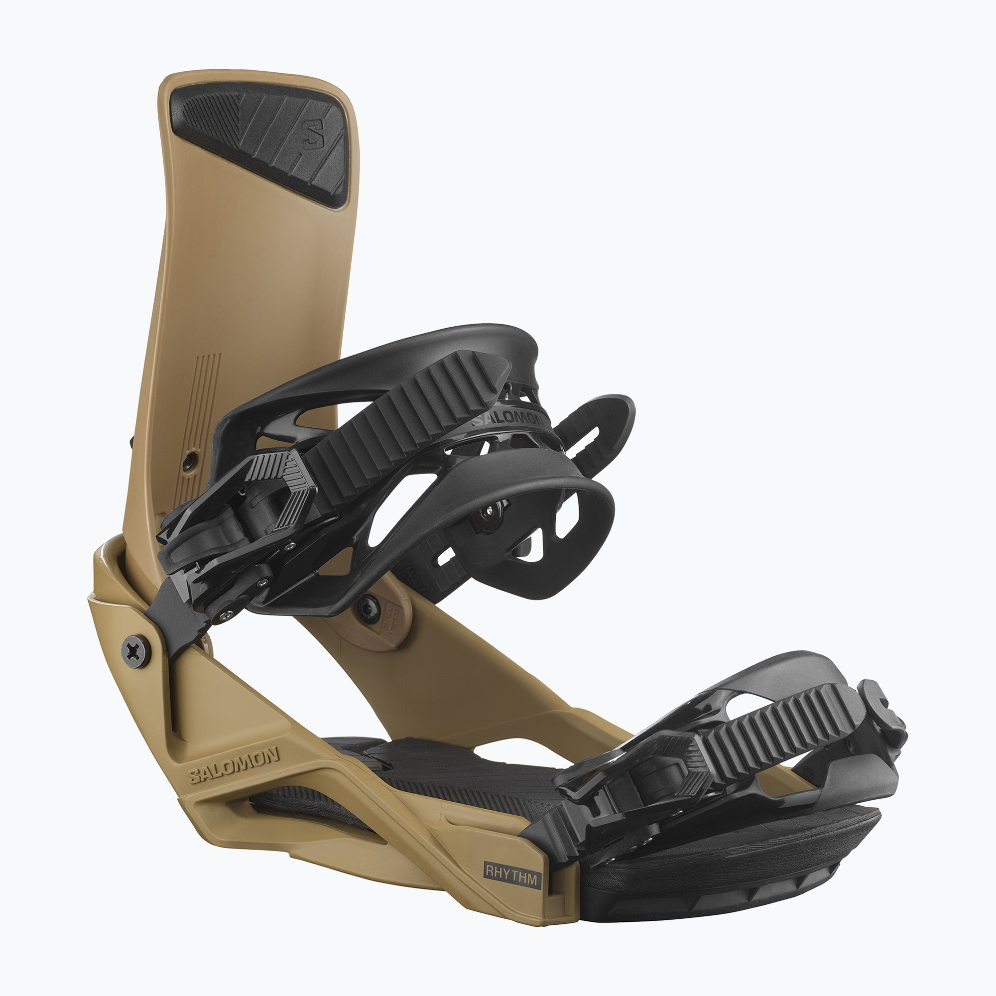 Salomon Rhythm brown snowboard bindings (M)