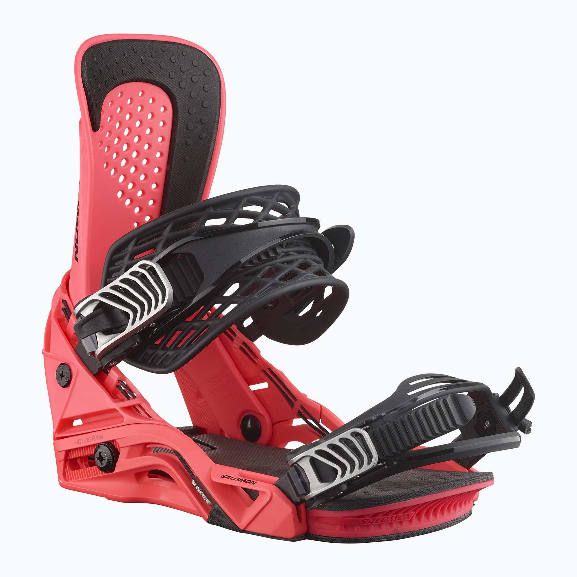 Salomon Rhythm calypso coral snowboard bindings (S)