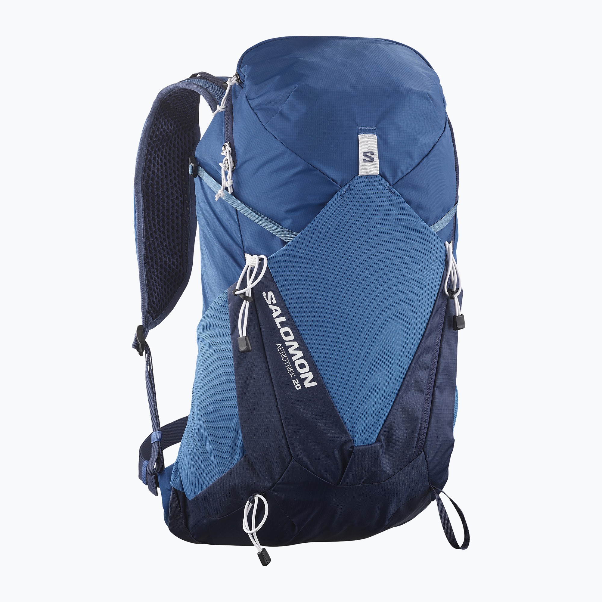 Men's hiking backpack Salomon Aerotrek 20 l S-M poseidon/black iris/dark blue (S-M (20 l))