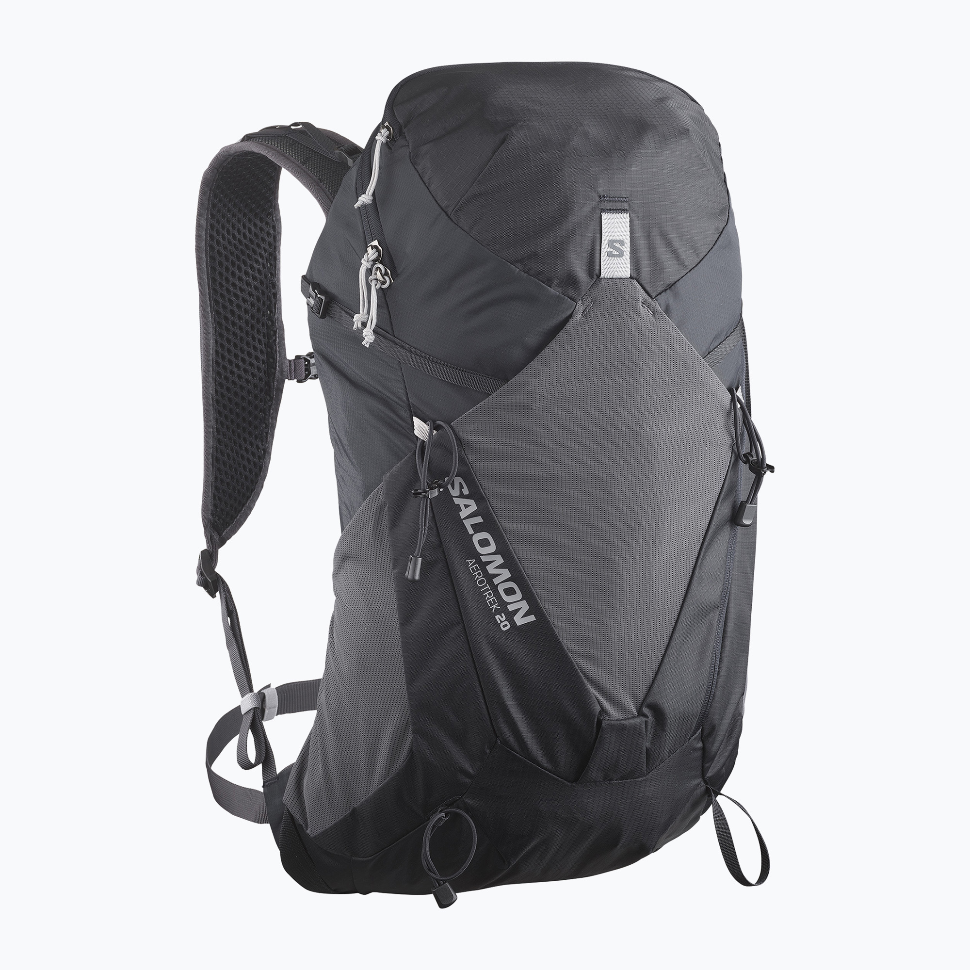 Men's hiking backpack Salomon Aerotrek 20 l M-L anthracite/nine iron/alloy (M-L (20 l))