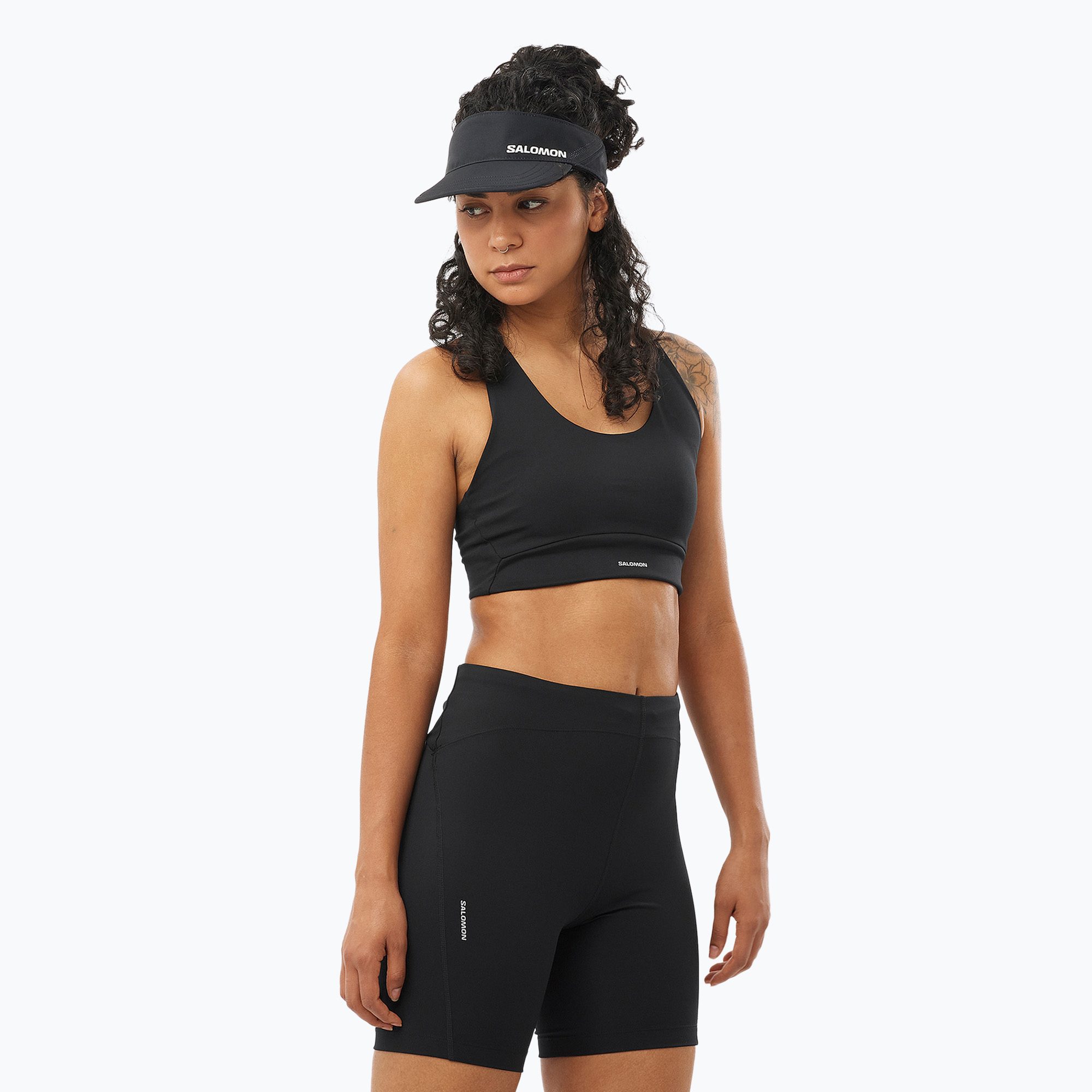 Training bra Salomon SHAKEout Core deep black (L)