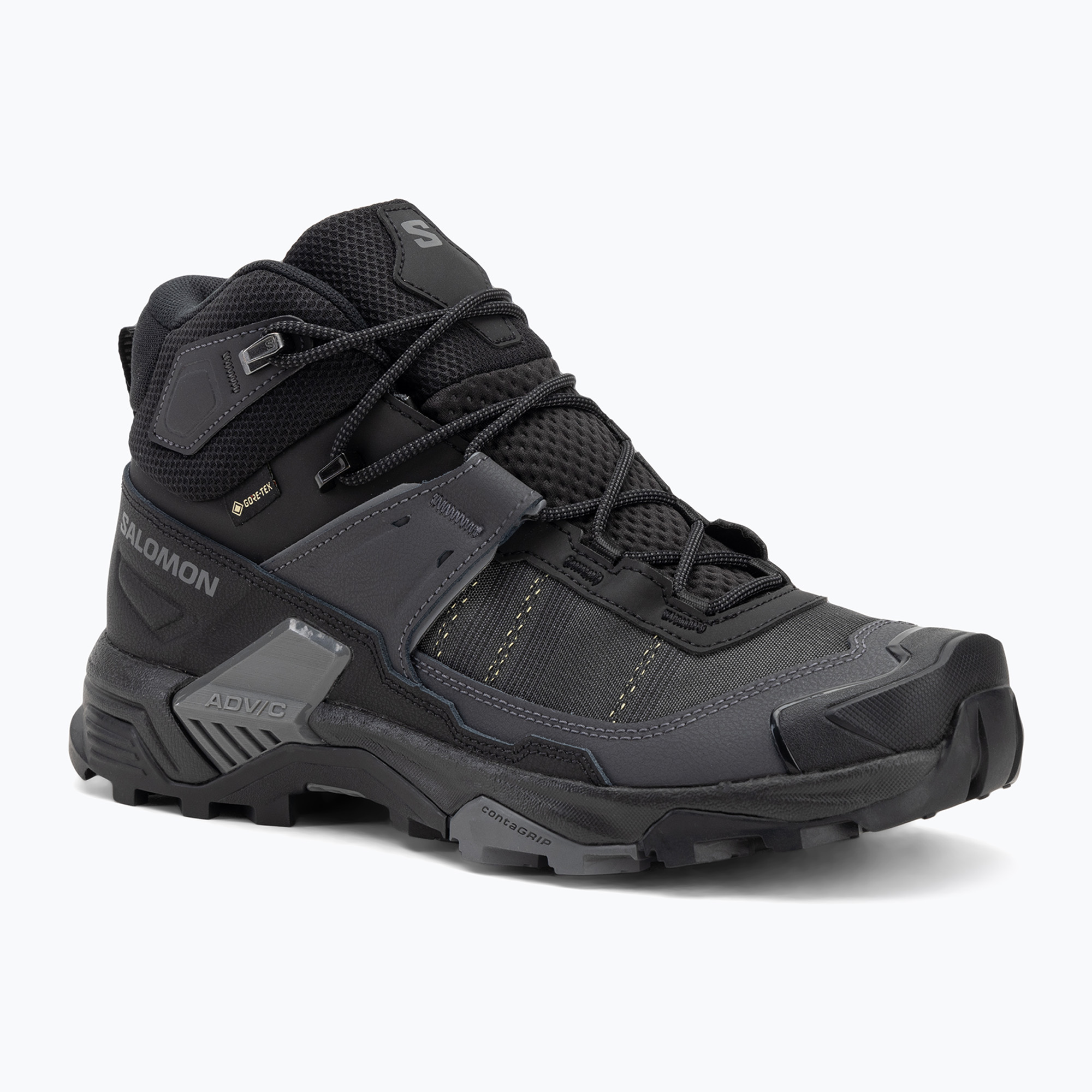 Men's trekking boots Salomon X Ultra 5 MID GTX black / asphalt / castlerock (40 2/3 EU)
