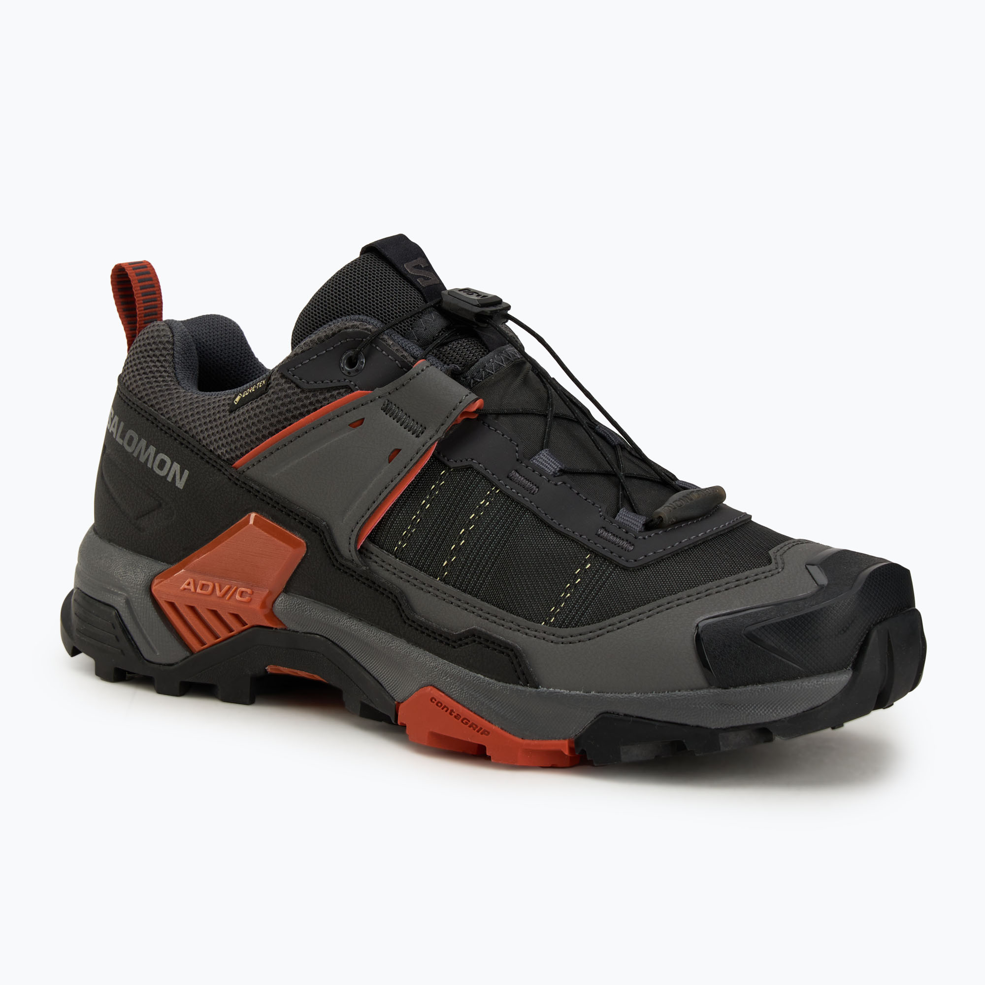 Men's trekking boots Salomon X ULTRA 5 GTX asphalt / castlerock / burnt ochre (42 2/3 EU)