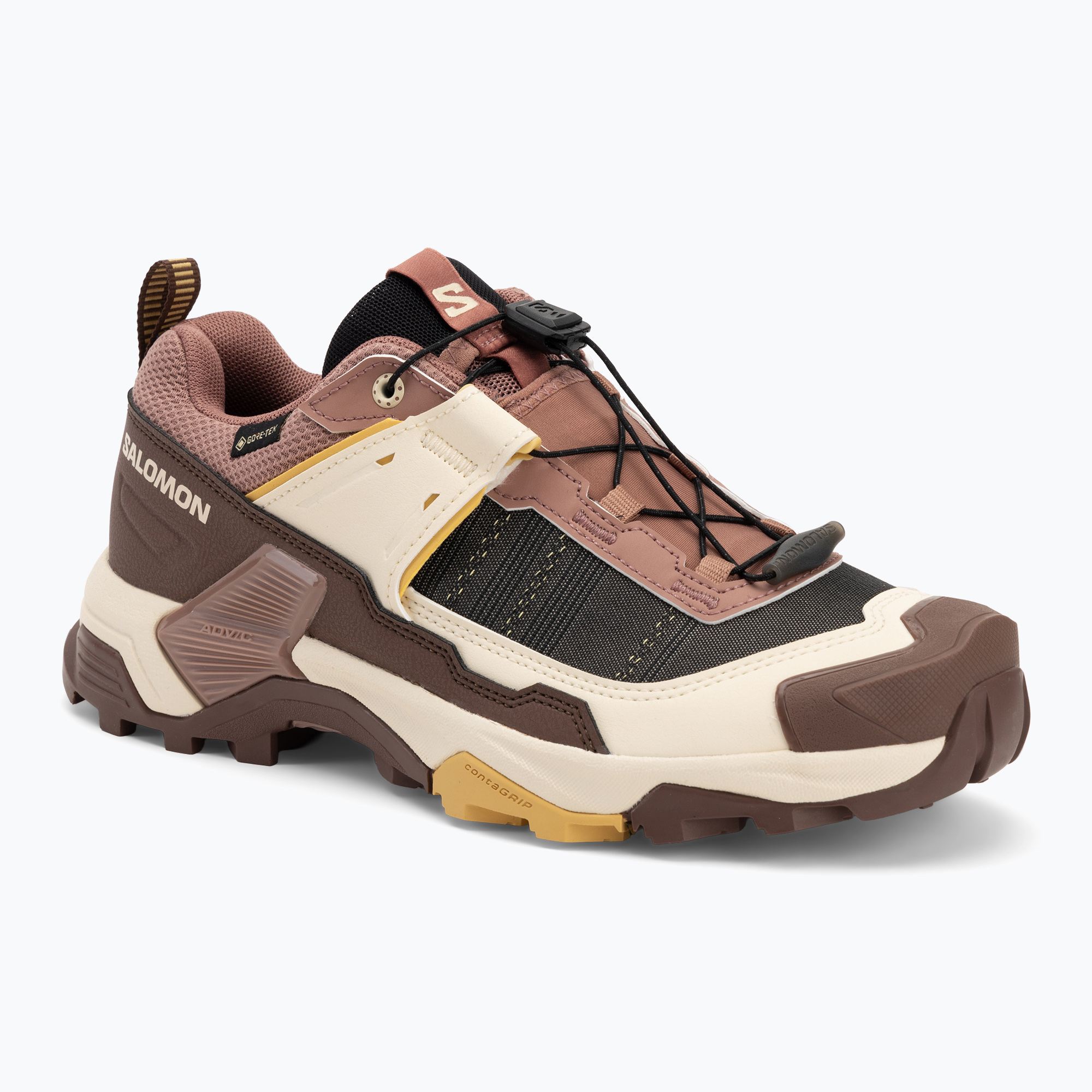 Women's trekking boots Salomon X ULTRA 5 GTX burlwood / french roast / rattan (41 1/3 EU)