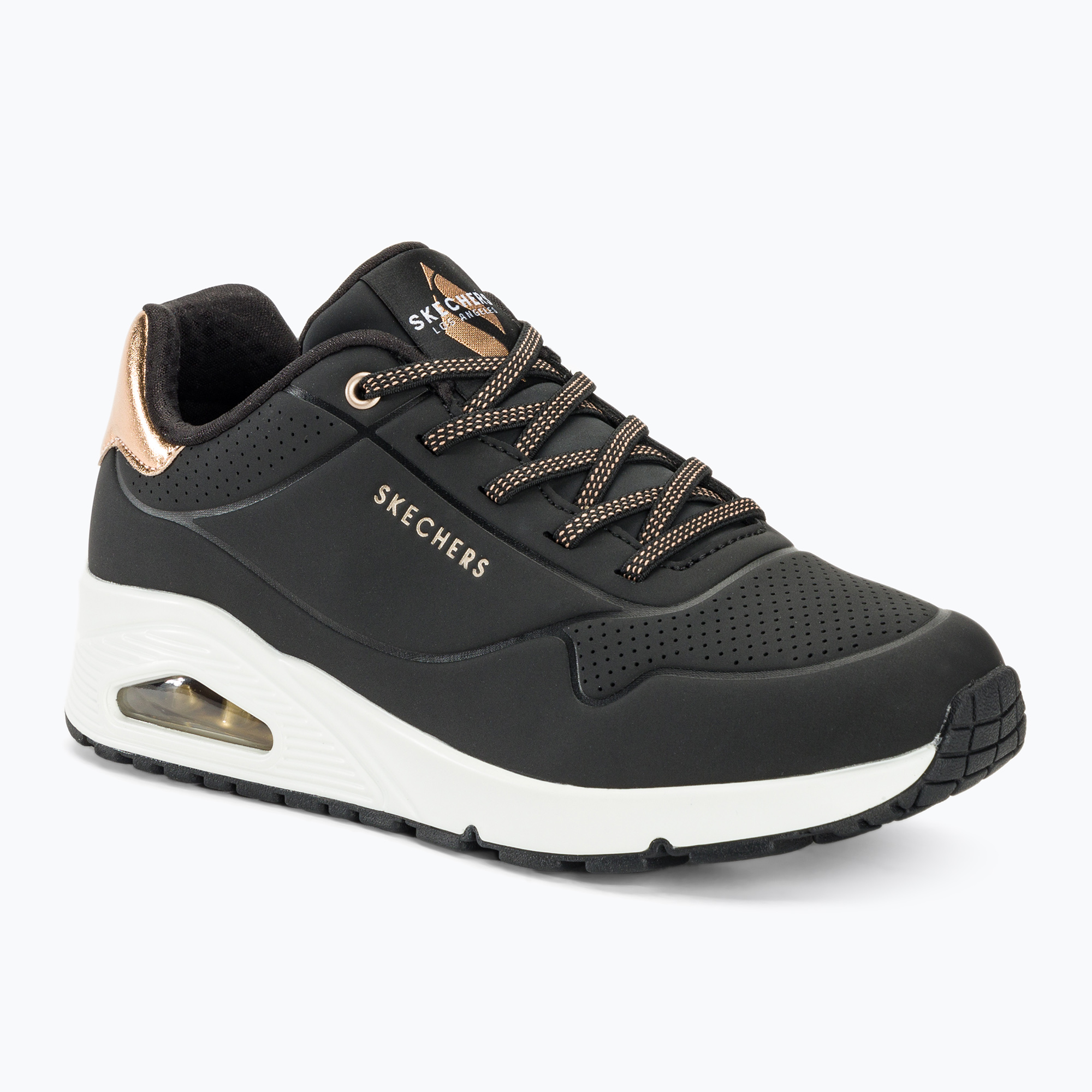 SKECHERS women's shoes Uno Shimmer Away black (36 EU)