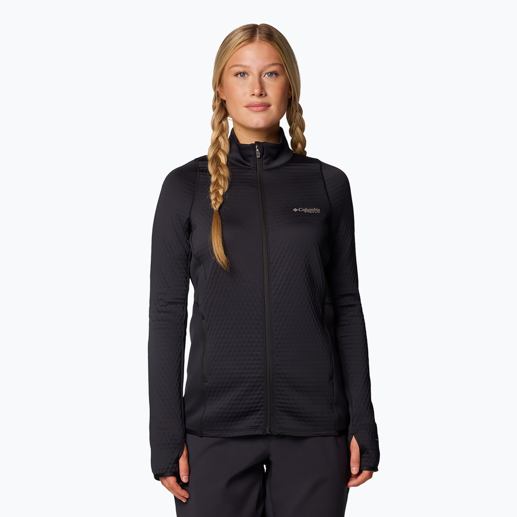 Columbia women's Crystal Leaf Omni-Heat sweatshirt black (XS)