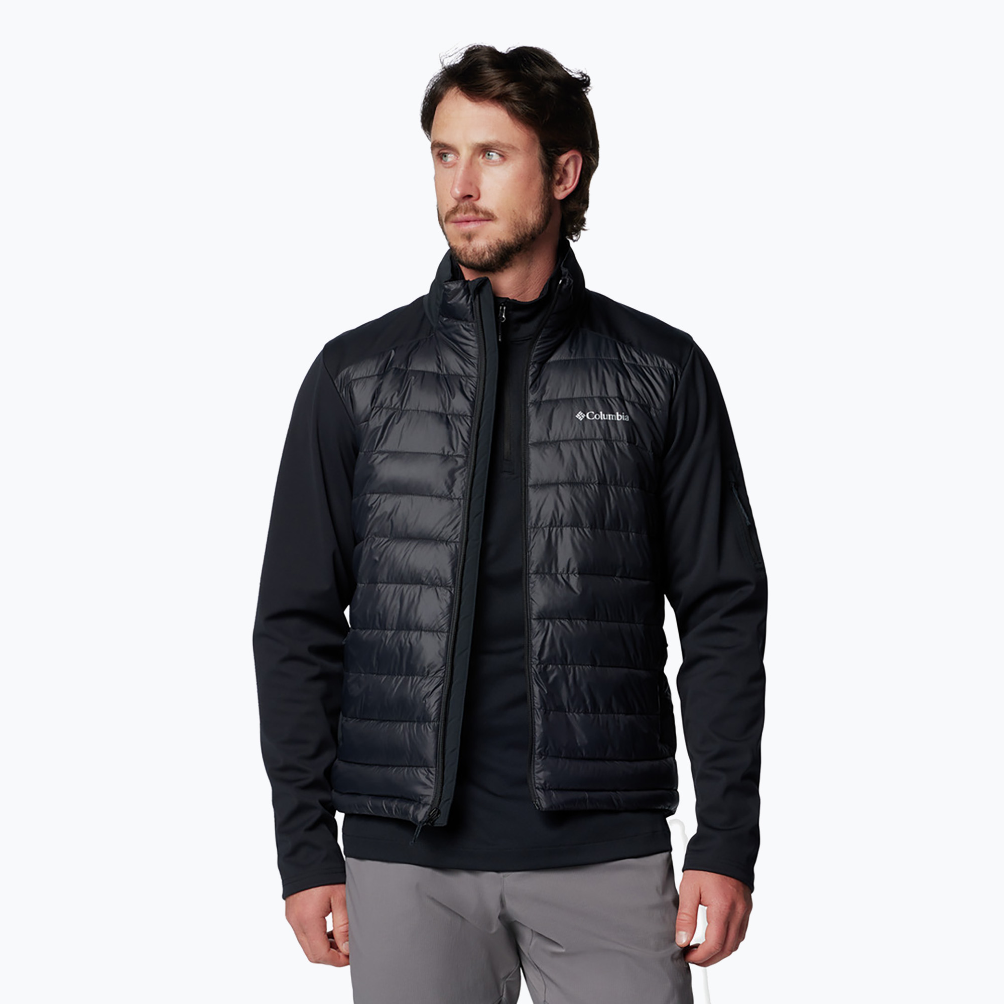 Men's Columbia Tech Hybrid Softshell jacket black (S)