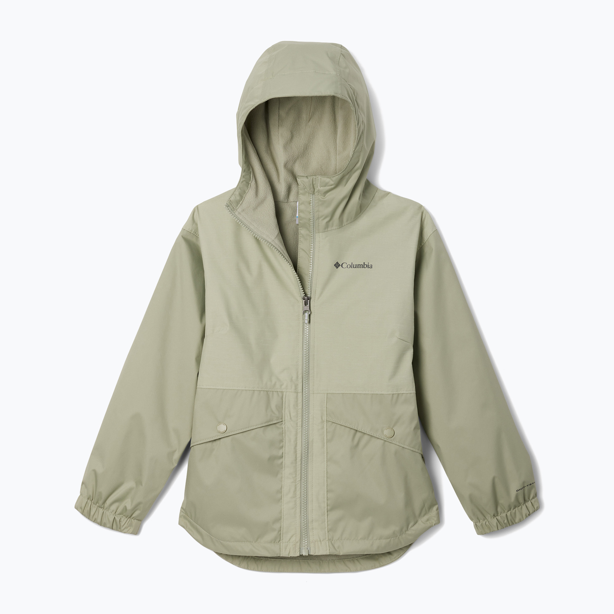 Columbia Rainy Trails II Fleece safari children's rain jacket (M)
