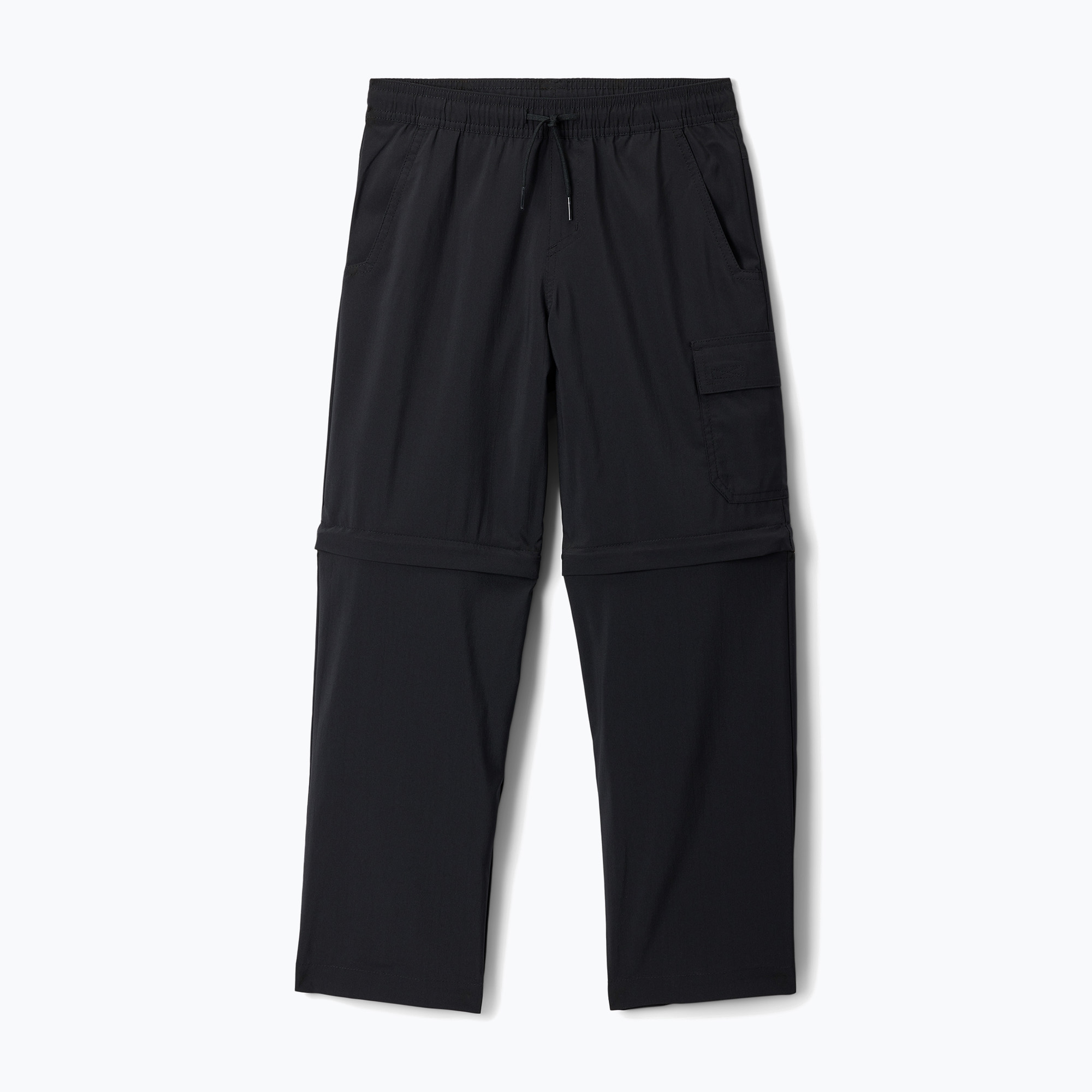 Children's trekking trousers Columbia Silver Ridge Utility Convertible black (S)