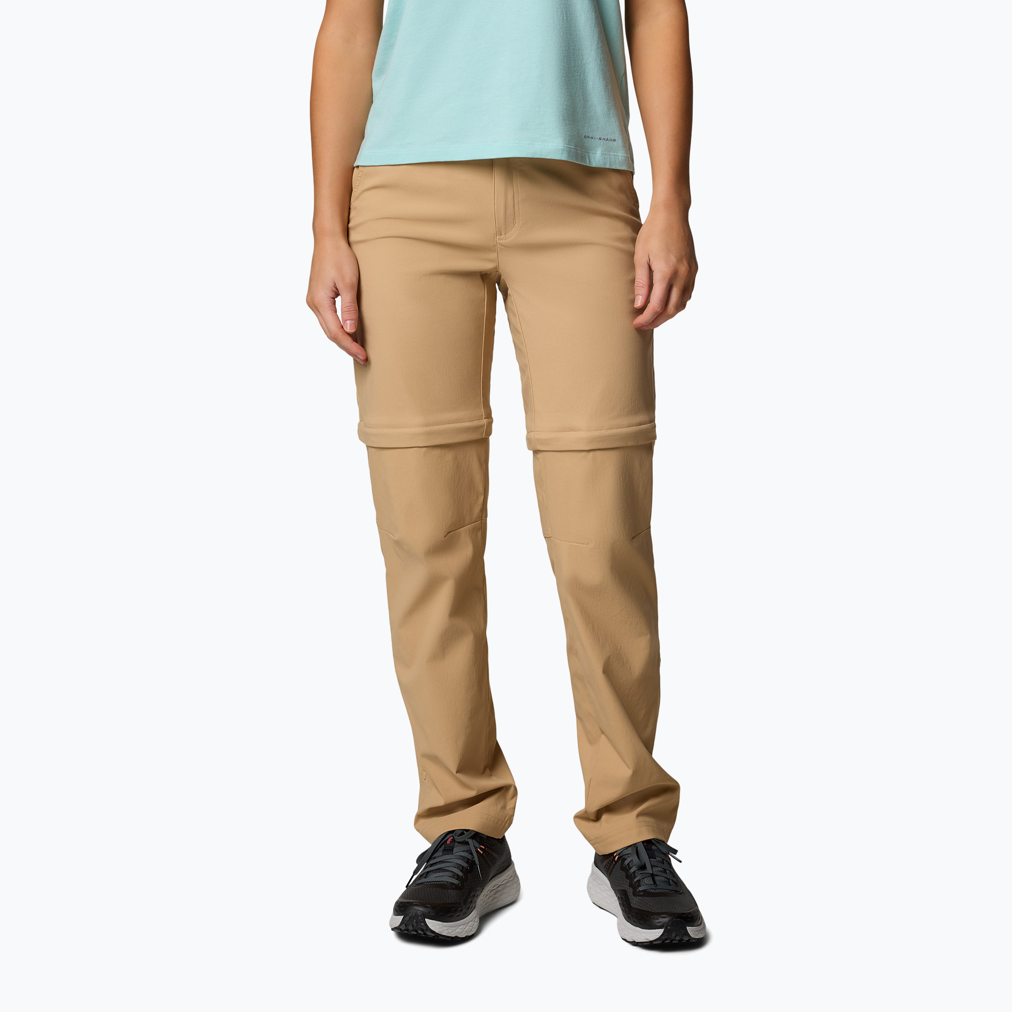 Women's trekking trousers Columbia Leslie Falls Convertible canoe (4)