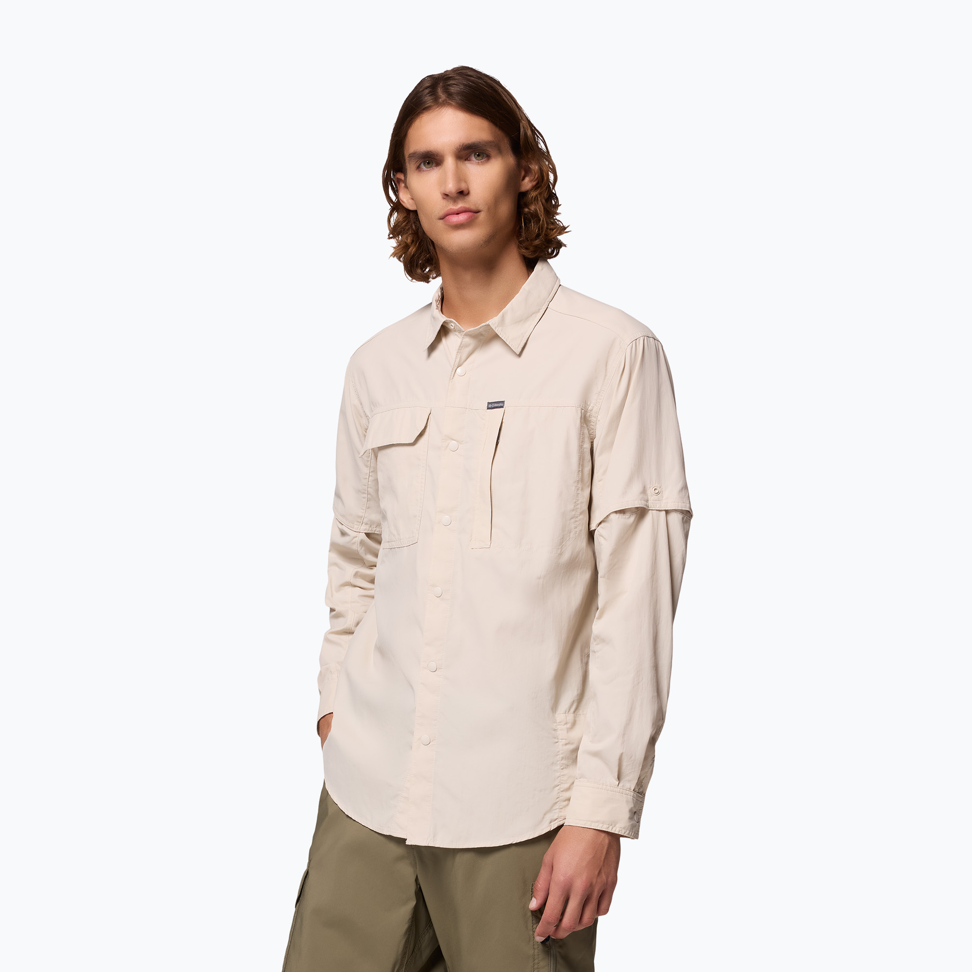 Men's shirt Columbia Skien Valley dark stone