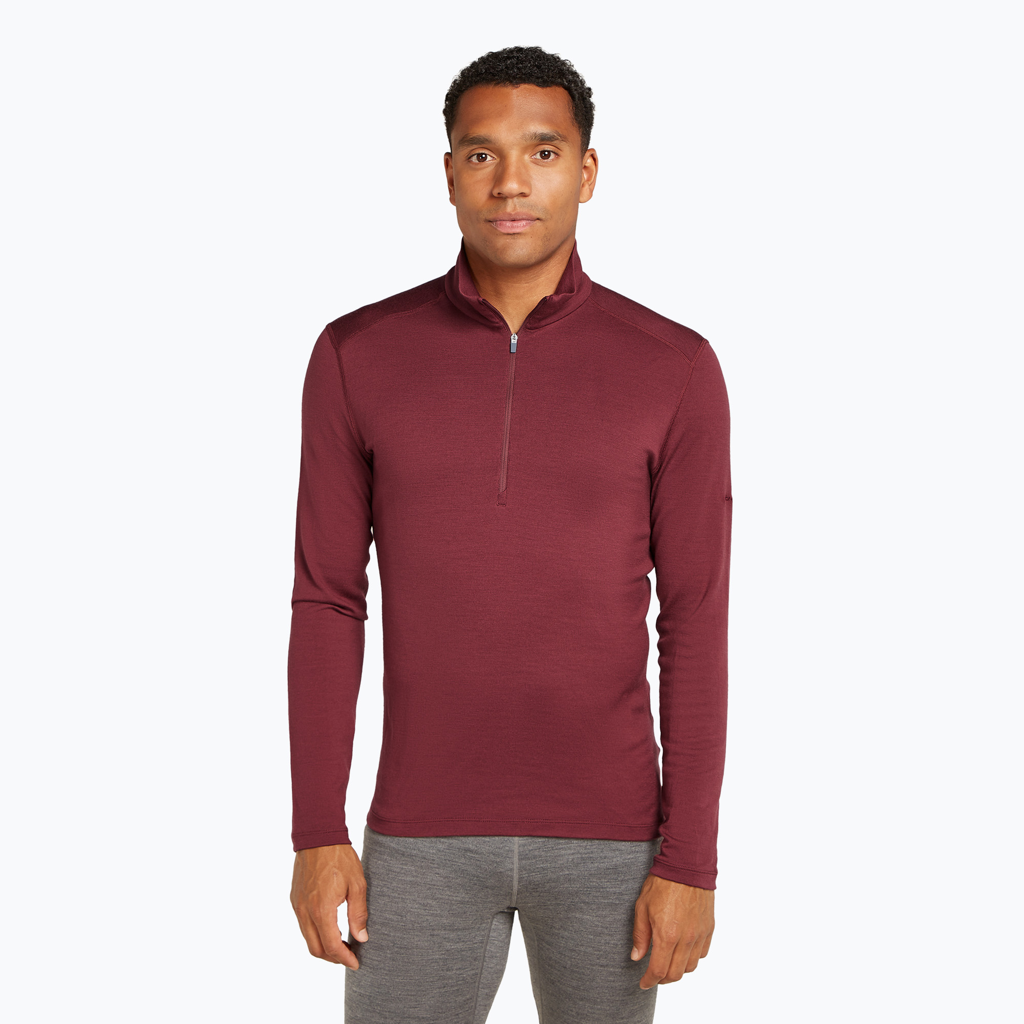 Men's thermal sweatshirt icebreaker 260 Tech LS Half Zip port (L)