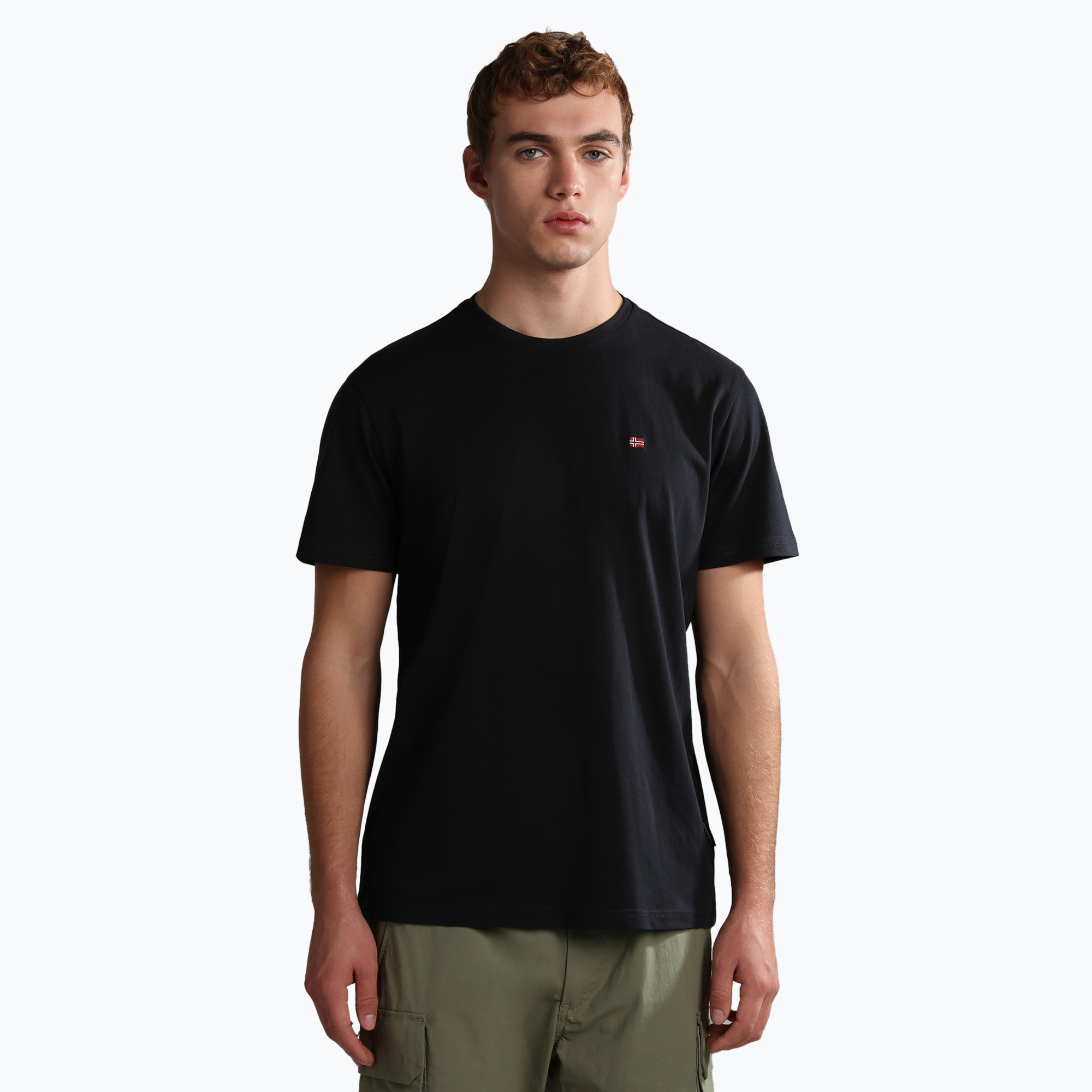 Men's Napapijri Salis t-shirt black (M)