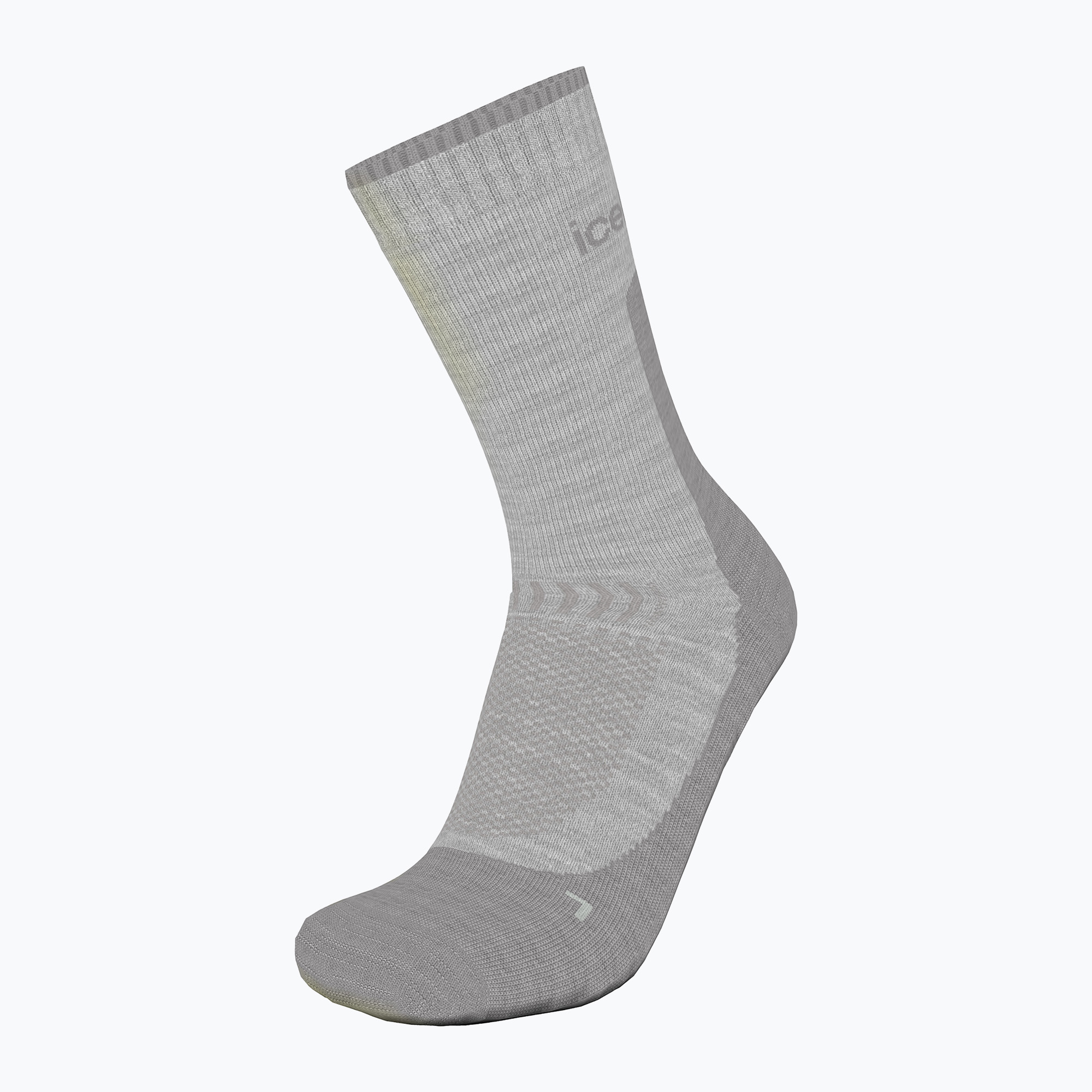 Icebreaker women's trekking socks Merino Hike+ Light Crew ether/alloy