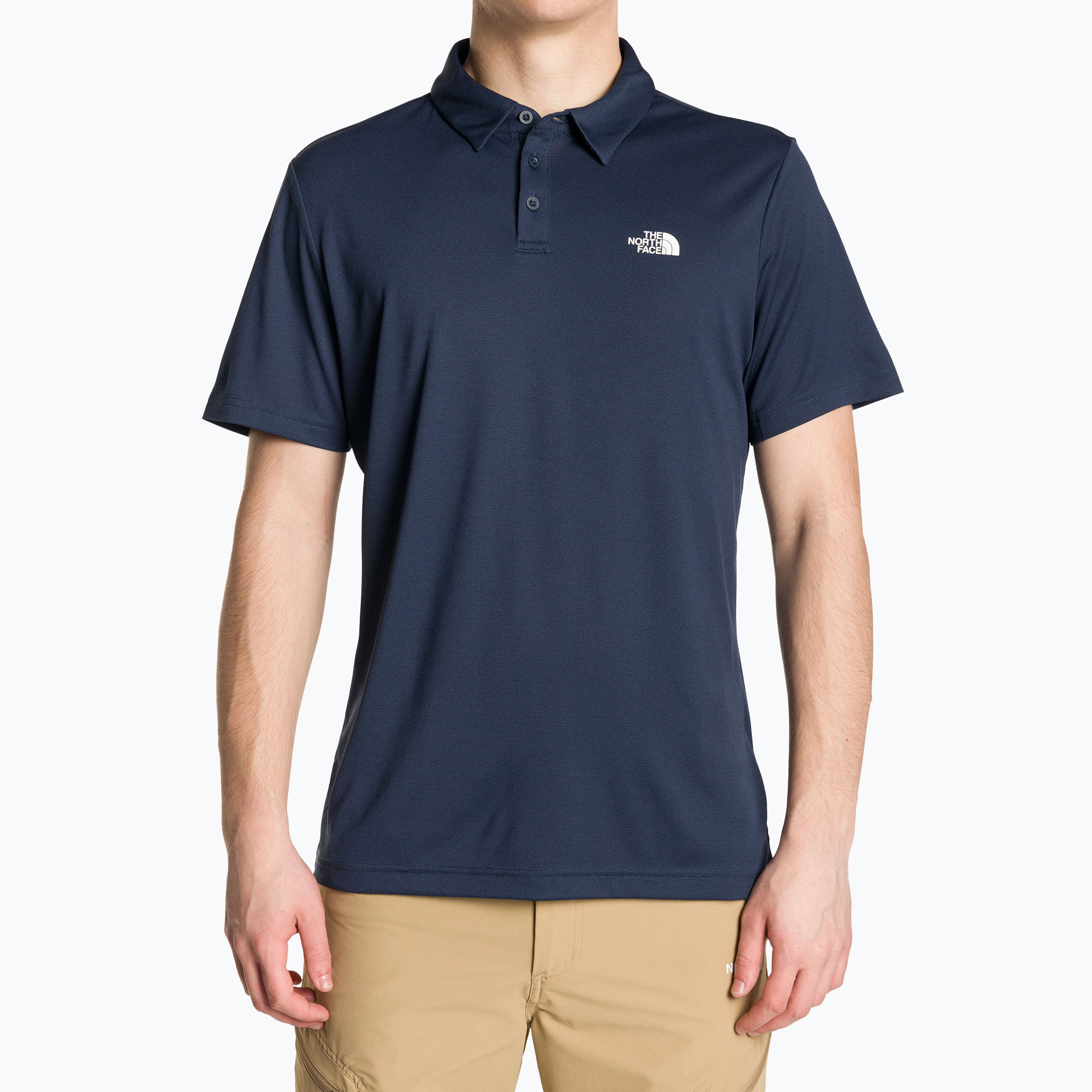 Men's trekking shirt The North Face Tanken Polo navy blue NF0A2WAZ (L)