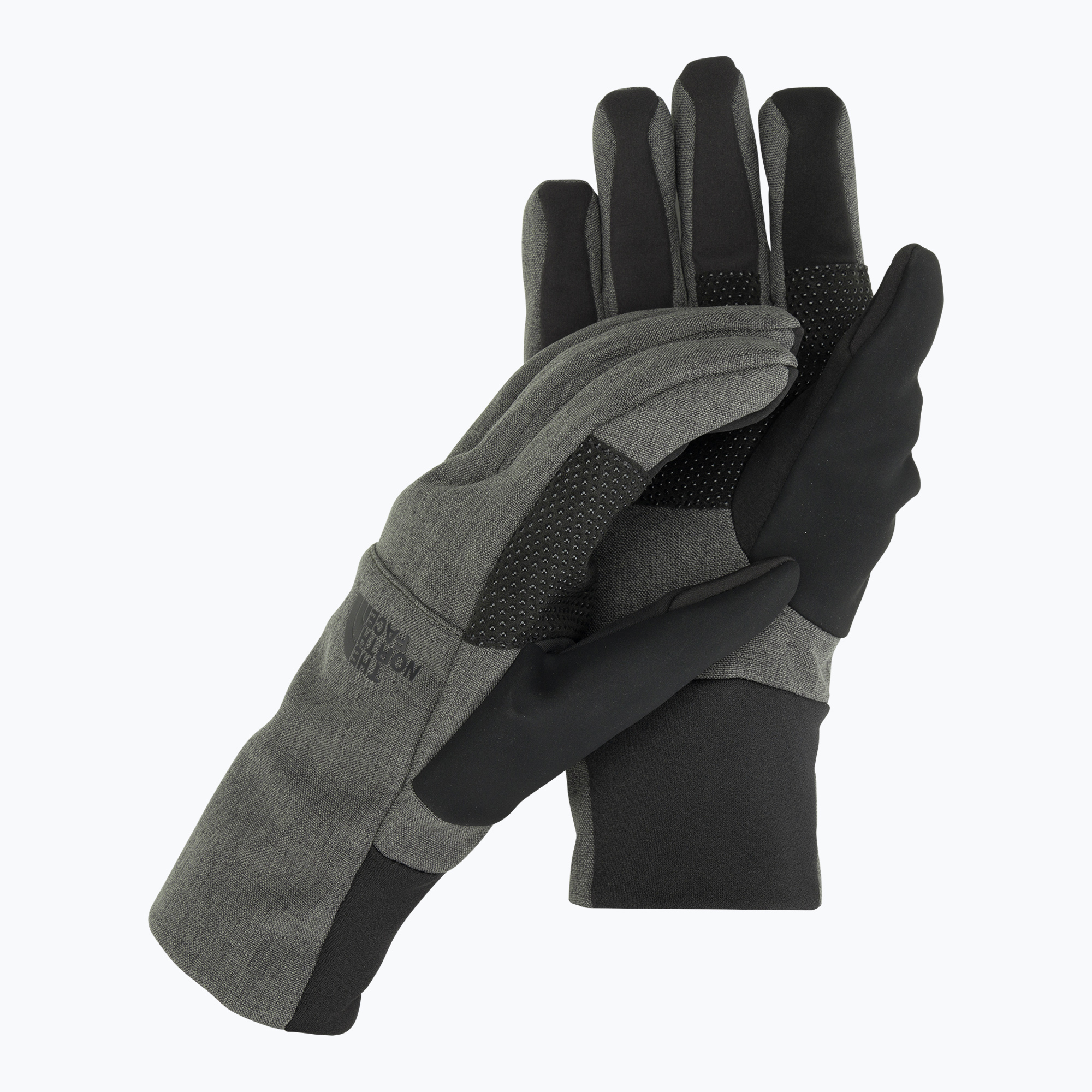 Men's trekking gloves The North Face Apex Etip dark grey heather (M)