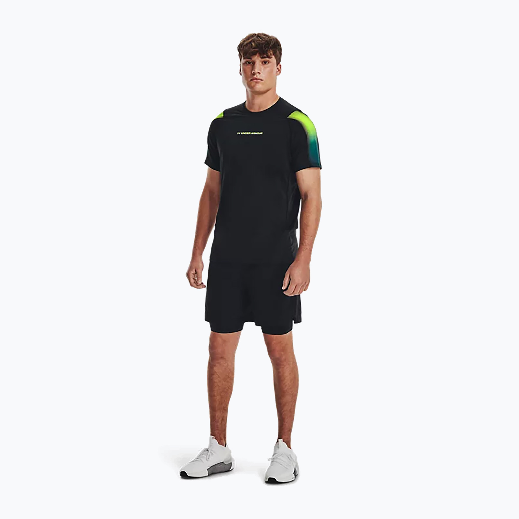 Under Armour men's training shirt HG Armour Nov Fitted black 1377160 (XS)