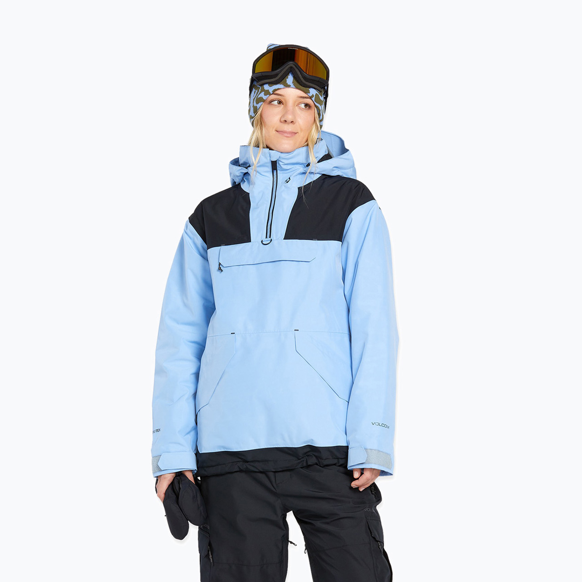 Women's snowboard jacket Volcom Fern Ins Gore Pullover crystal blue (L)
