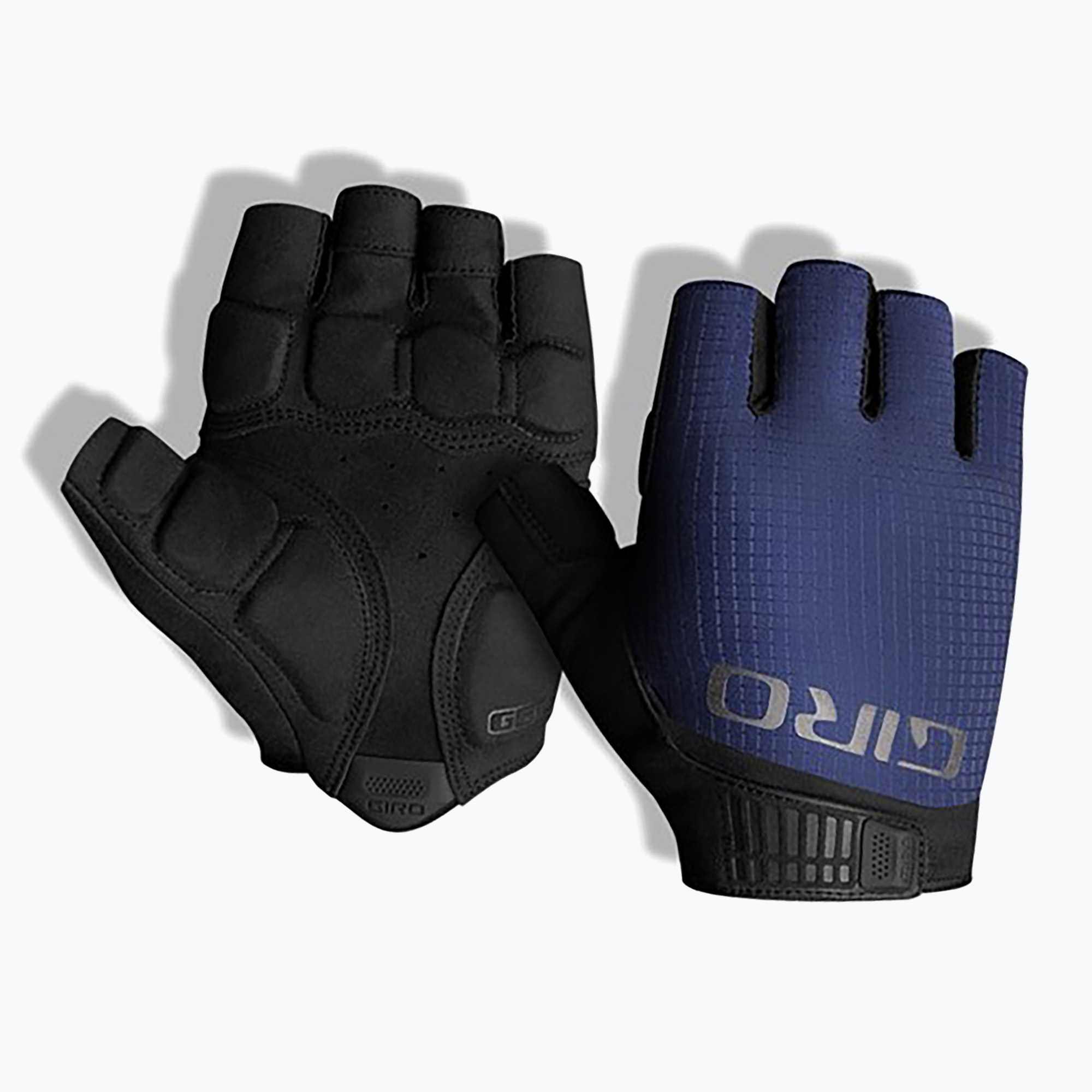 Men's cycling gloves Giro Bravo Gel II midnight (S)