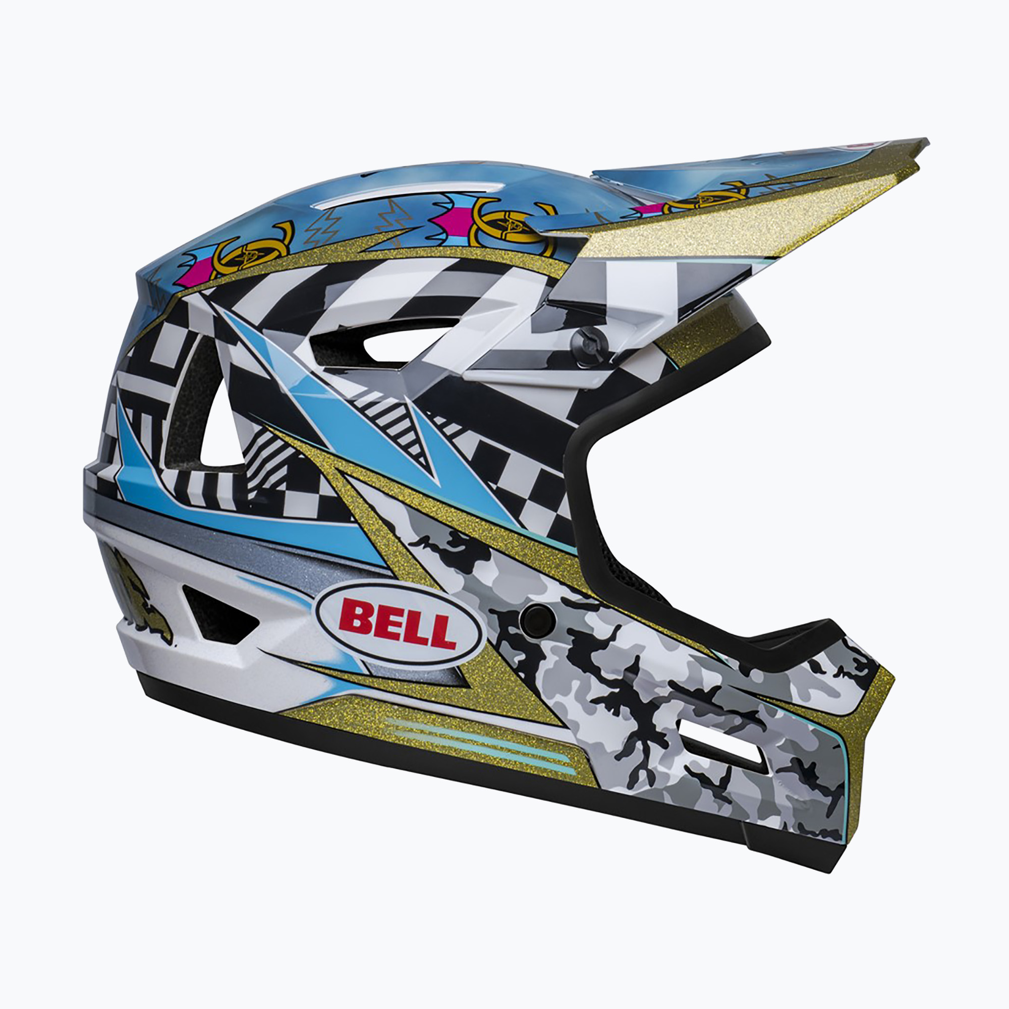 Bell Sanction 2 DLX Mips bike helmet caiden 24 gloss black white (59-61 cm)